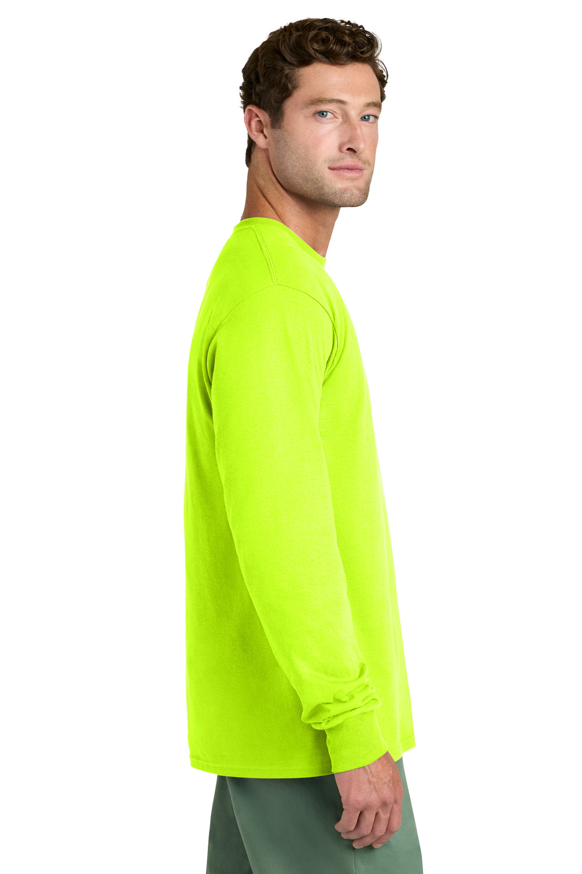 Port & Co Long Sleeve Core Cotton Tee. PC54LS 119