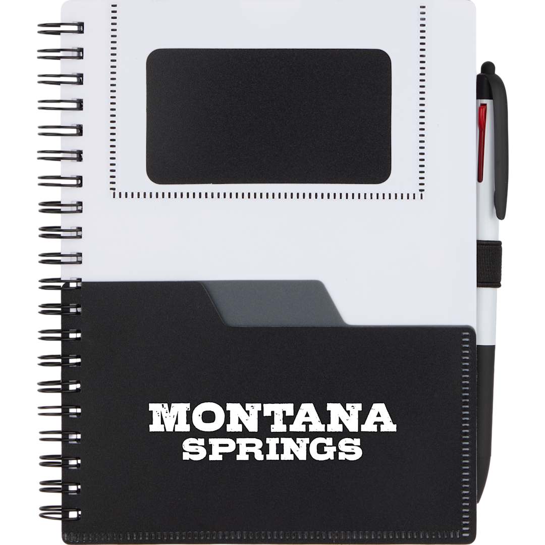 5” x 7” FSC® Recycled Stash Spiral Notebook 58