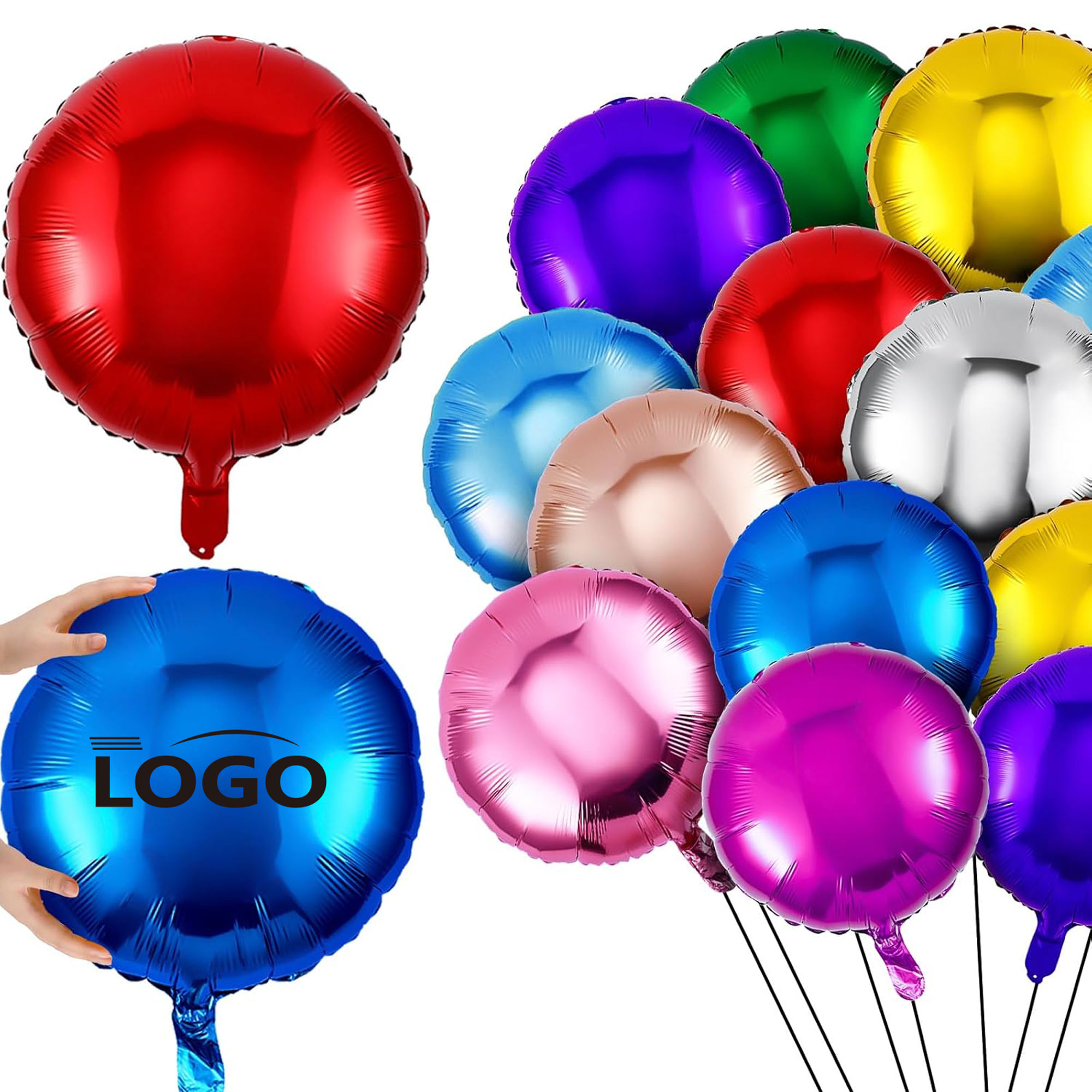 Round Shaped Foil Balloons 2