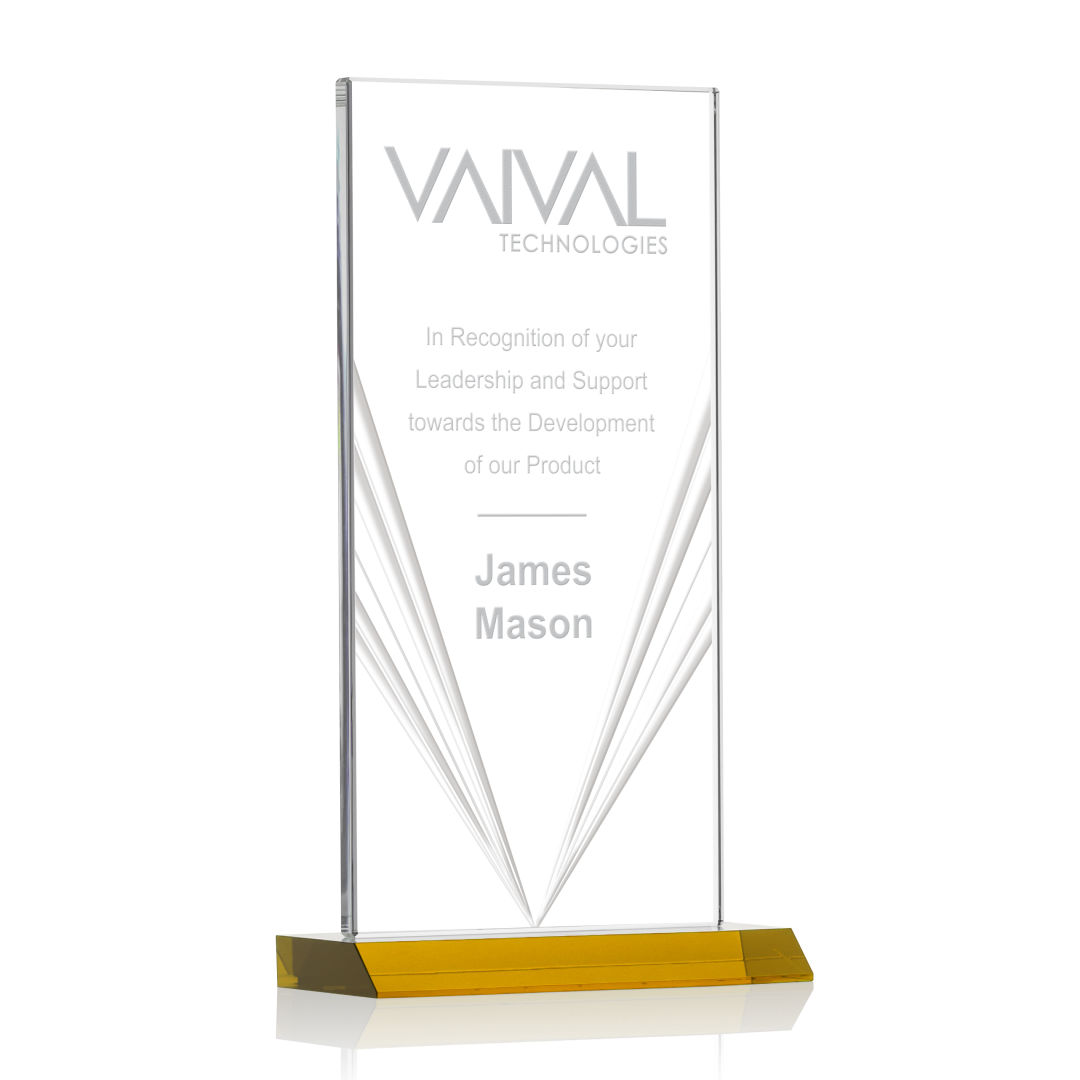 Seaford Liquid Crystal™ Award - Amber 10