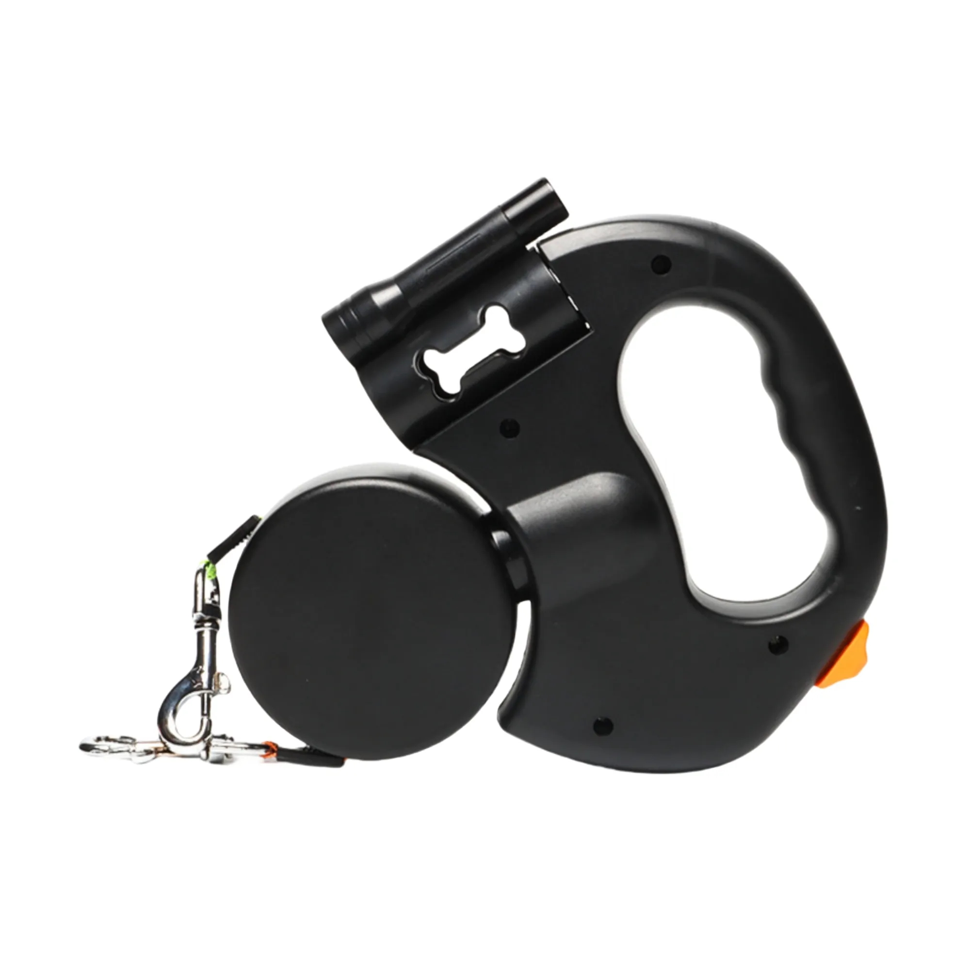 Dual-Headed LED Retractable Dog Leash 8