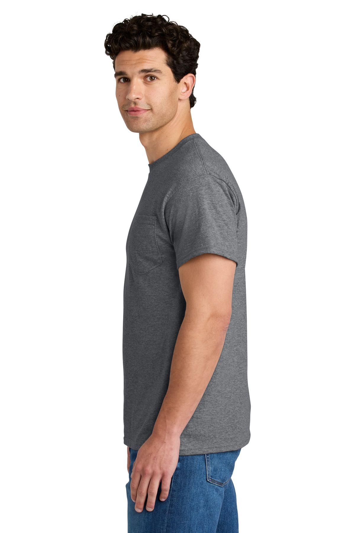 Gildan - DryBlend 50 Cotton/50 Poly Pocket T-Shirt. 8300 34