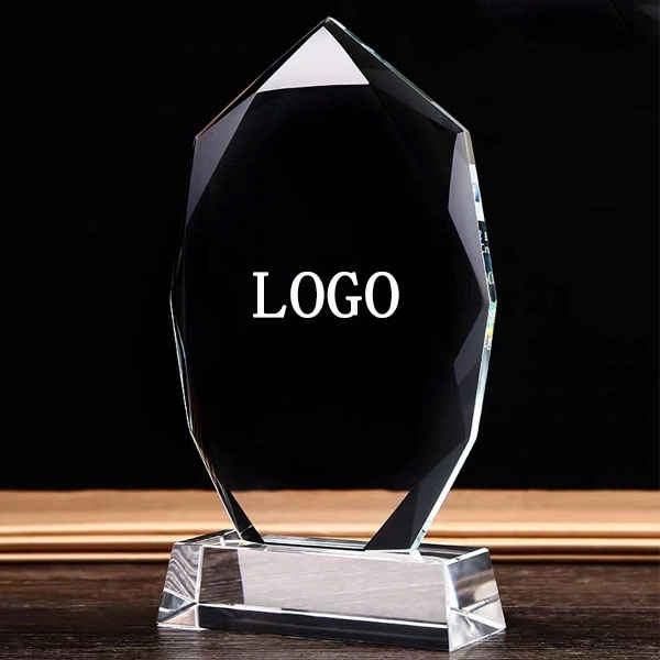 Wedding Gift Engraved Crystal Plaque 1