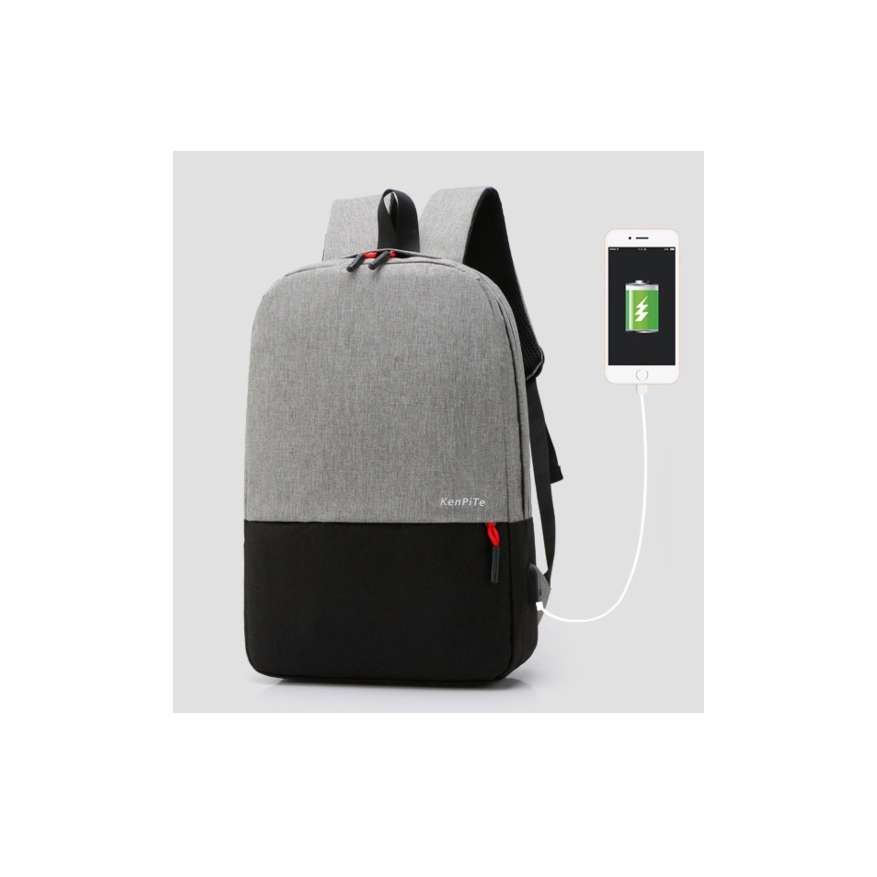 Computer Backpack with Charging Port (Direct Import) 4