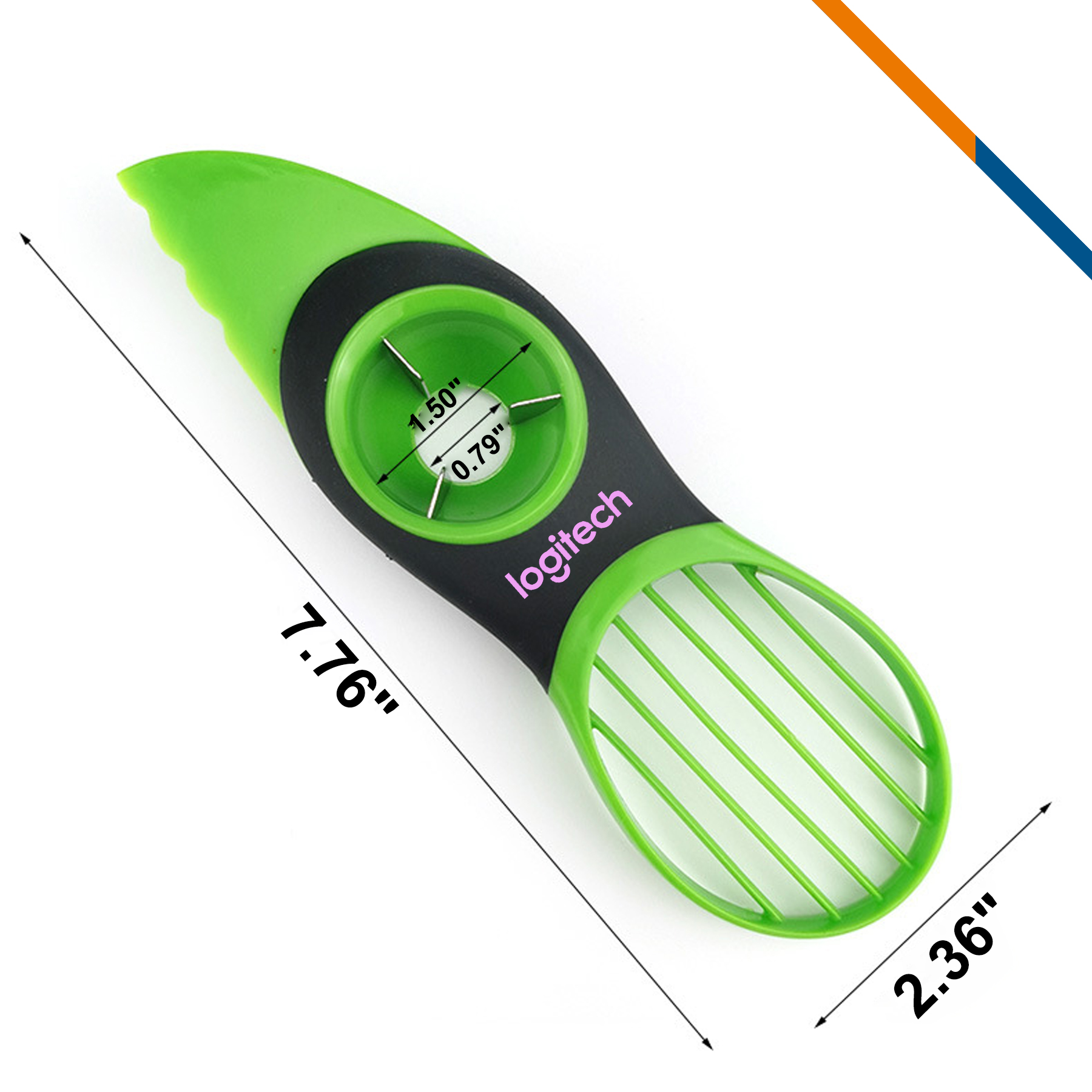 Enid 3in1 Avocado Slicer 2
