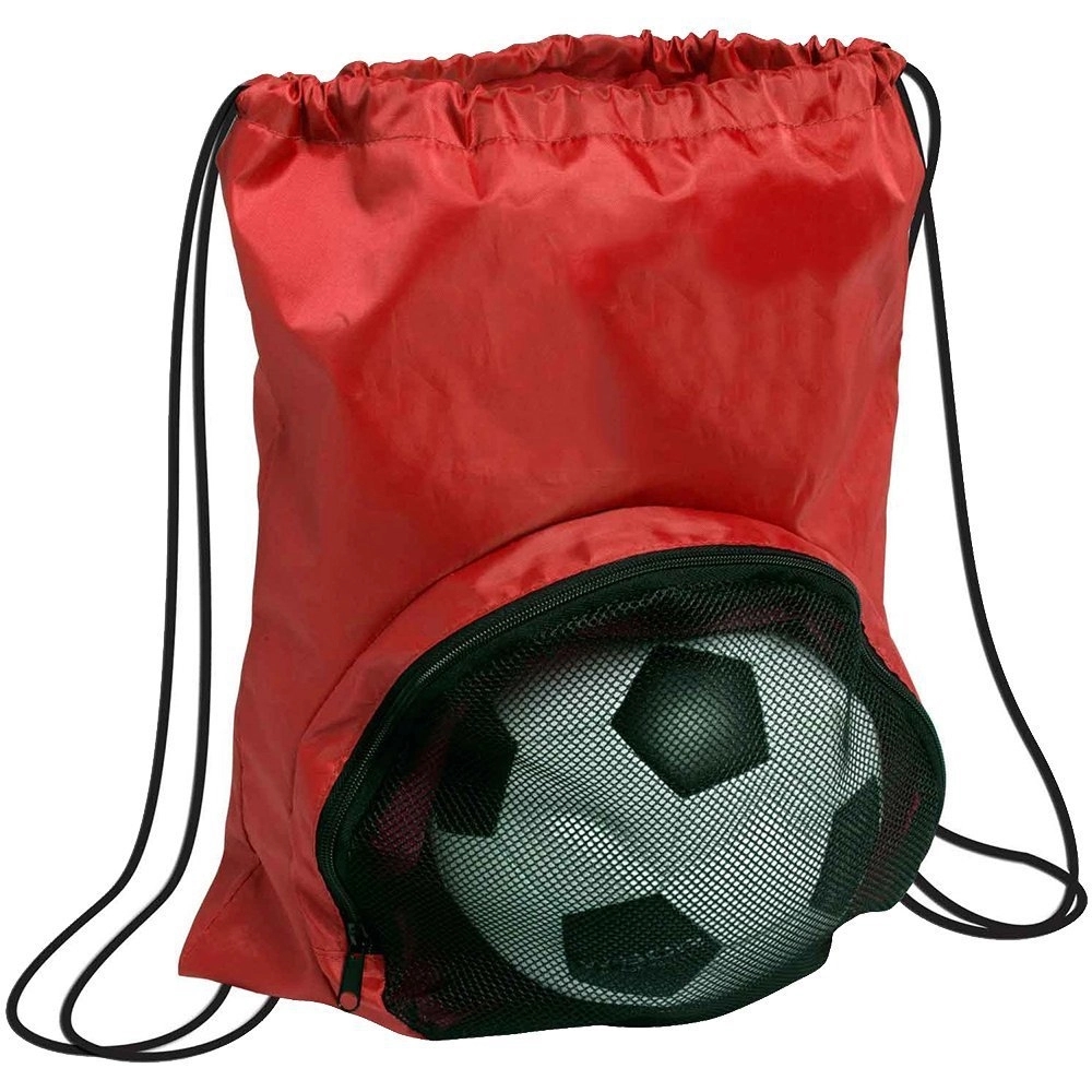 Drawstring Bag with Mesh Net - Sackpack 6
