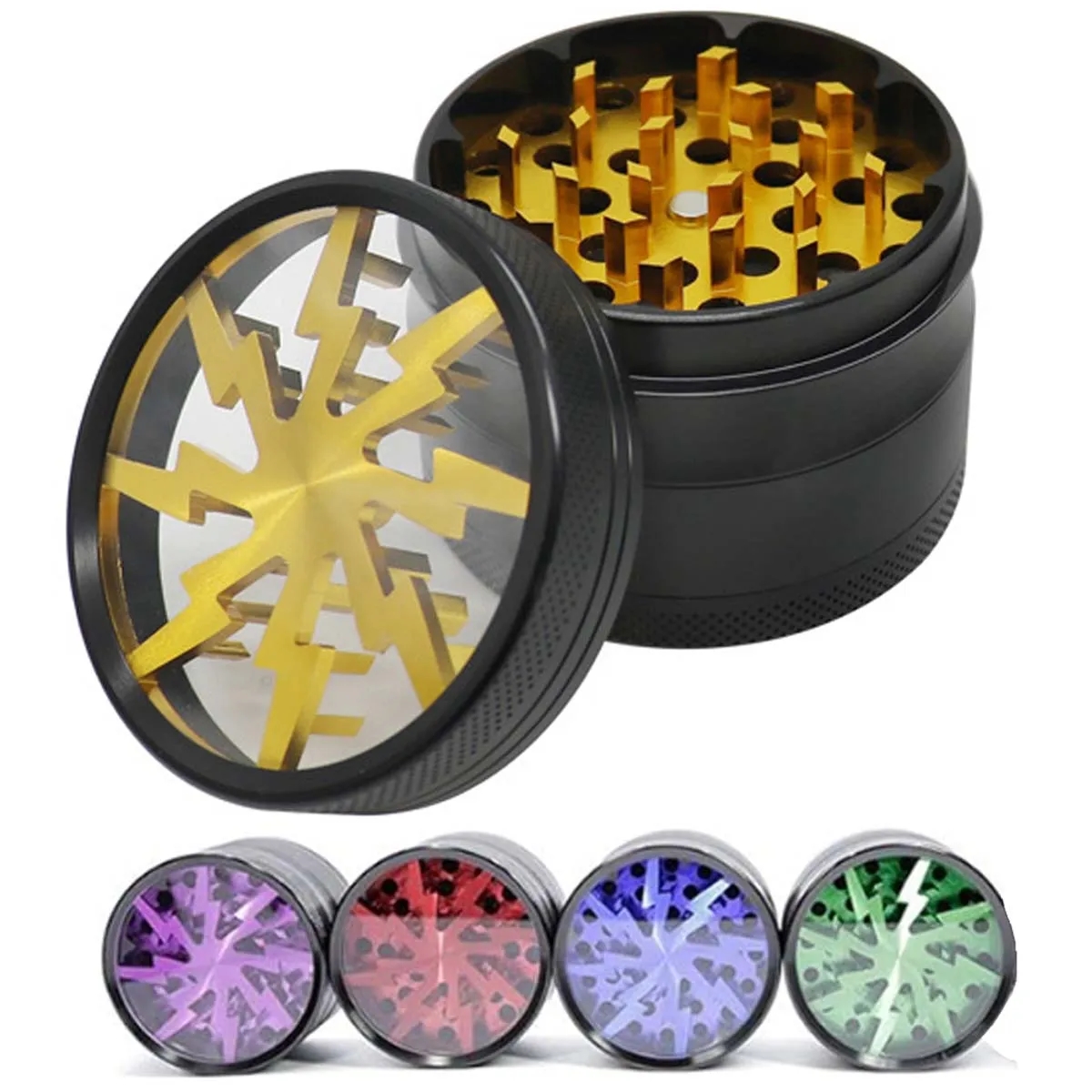 Mini Portable Aluminum Herb Grinder 2