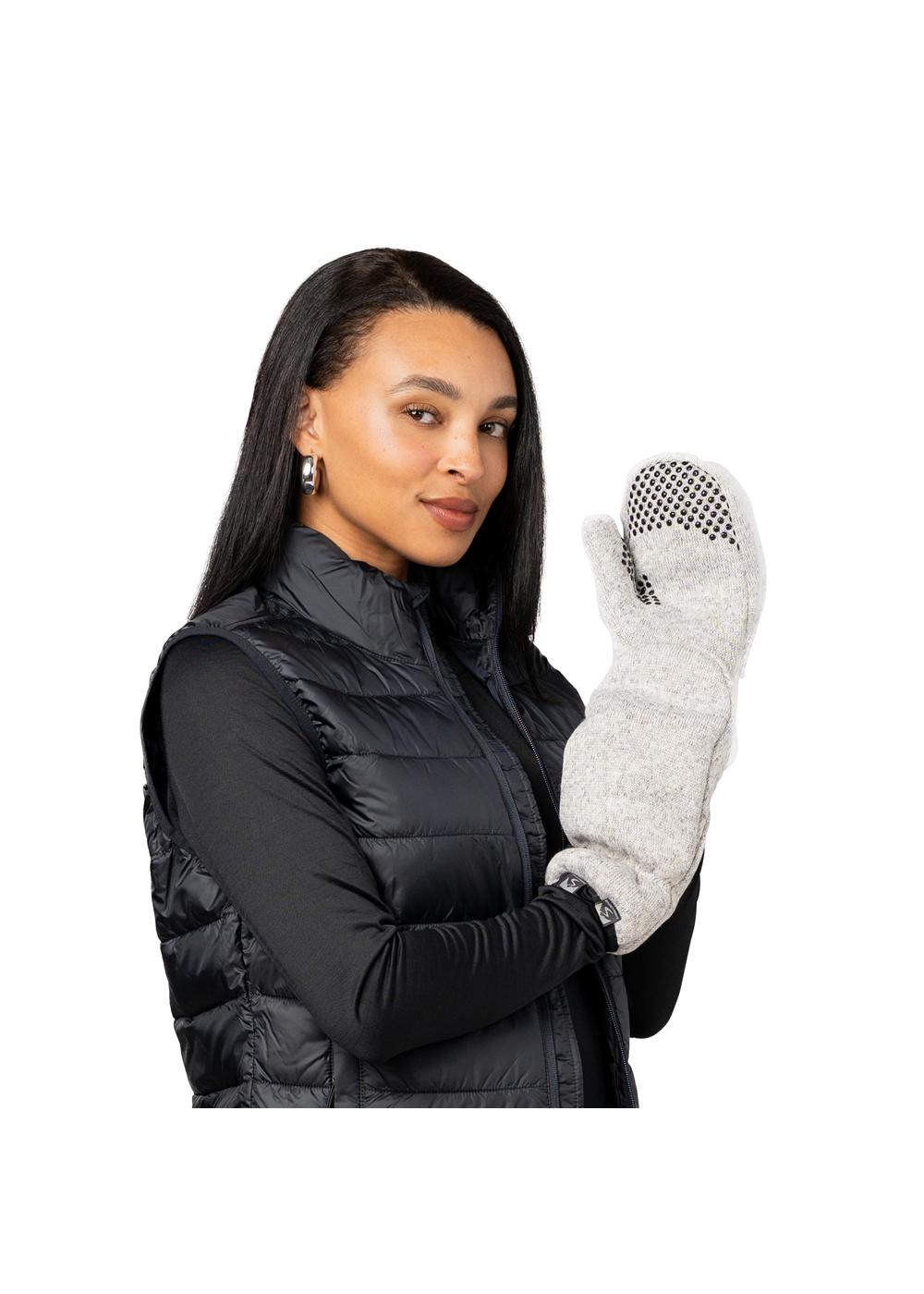 Storm Creek Unisex Catalyst Sweaterfleece Mittens with Grippers 2