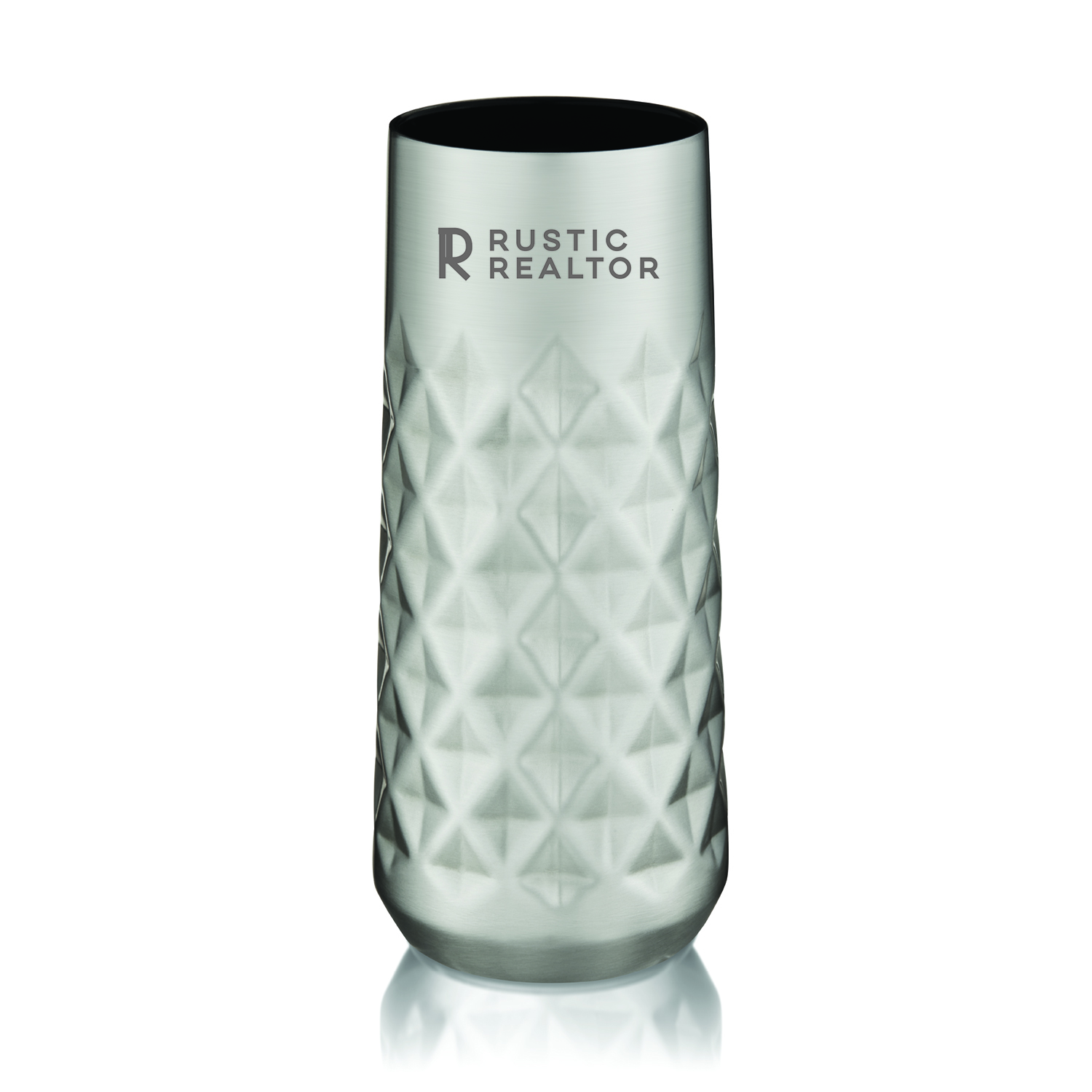 Viski® Paragon Stainless Steel Champagne Flute 15