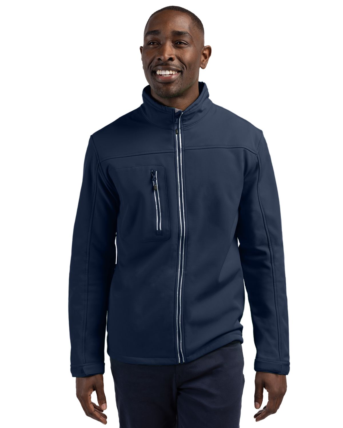 Clique Telemark Recycled Stretch Softshell Mens Full Zip Jacket 11