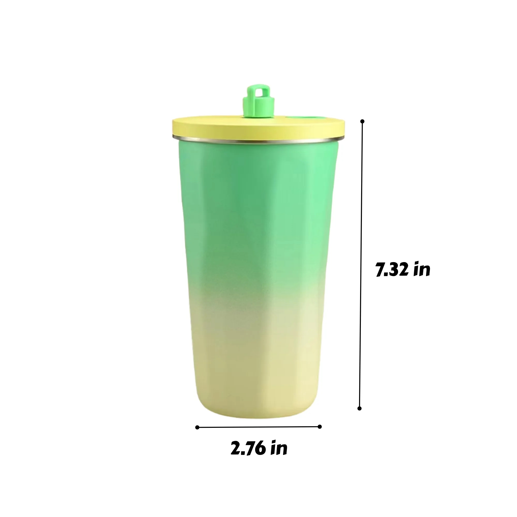 20oz Stainless Steel Tumbler With Straw 3