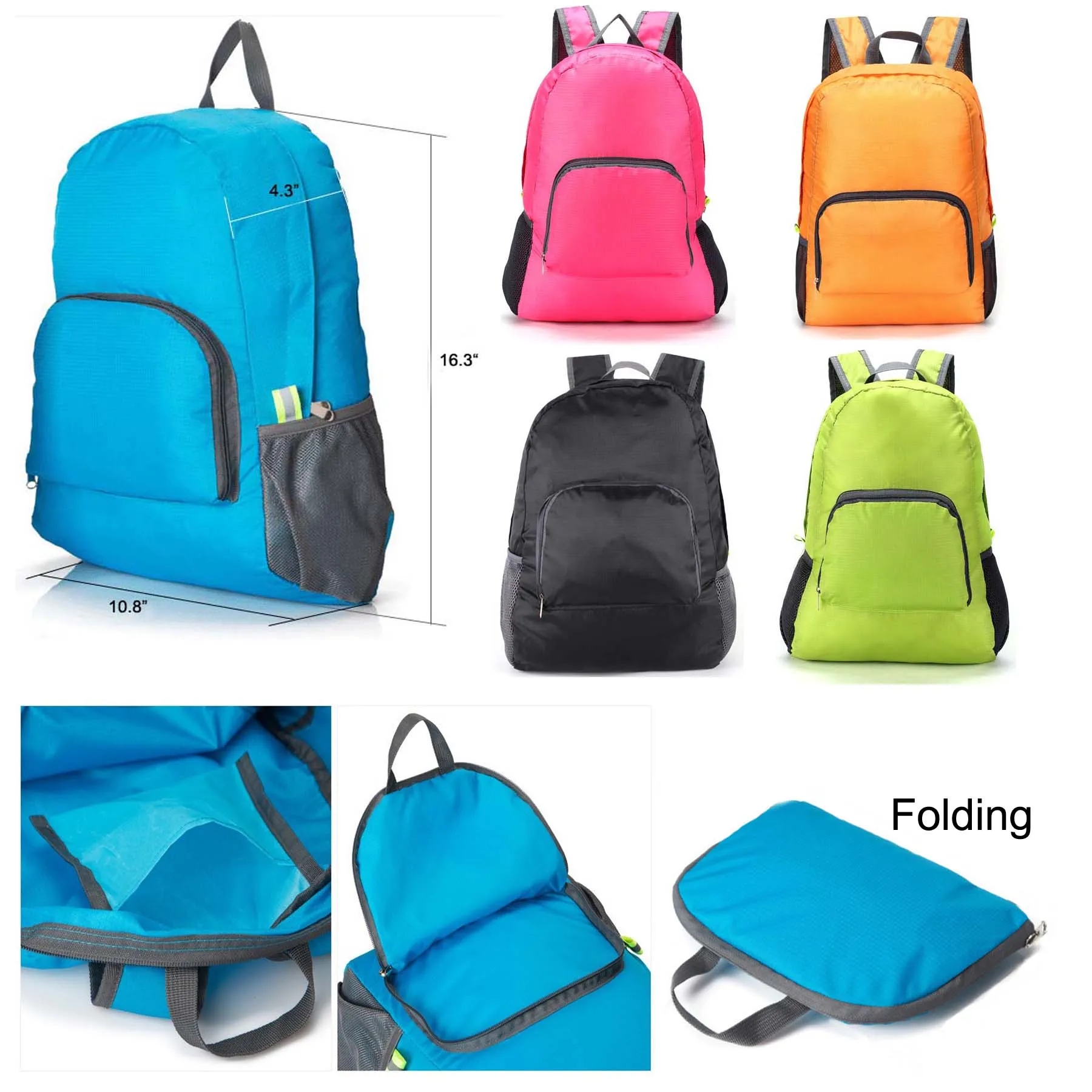Portable Travel Sports Foldable Backpack 5