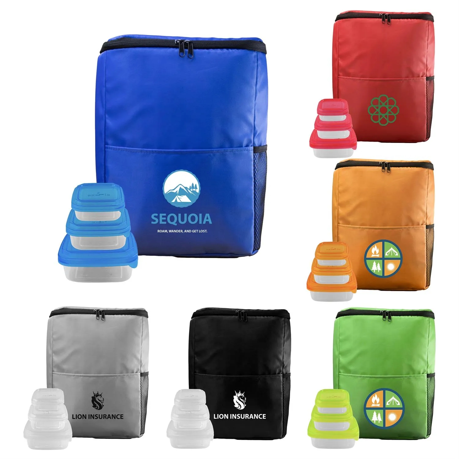 Sporty RPET Portion Control Set 4