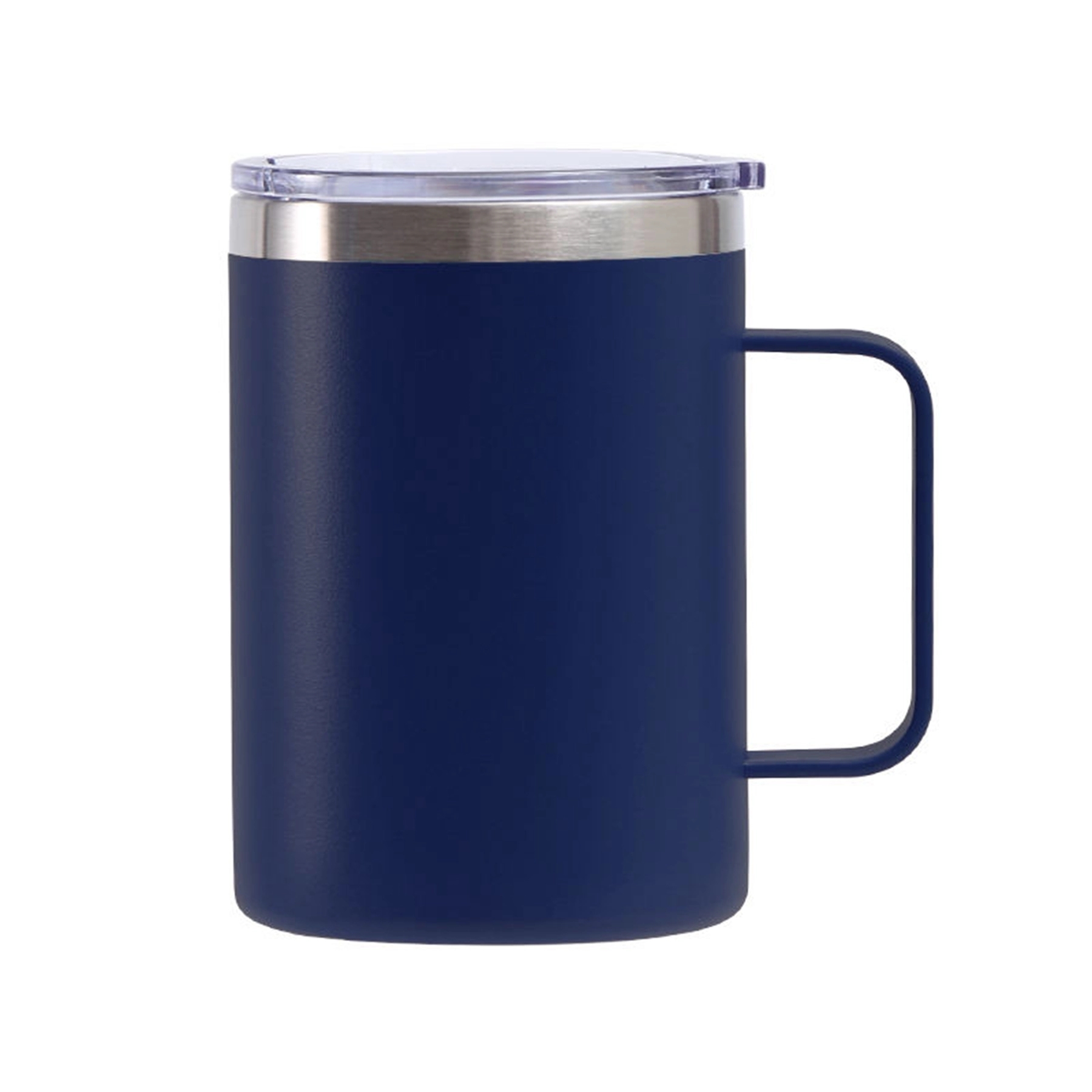 16 Oz. Vacuum Stainless Steel Coffee Mug with Handle & Lid 17