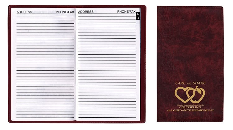 Executive Vinyl Telephone & Address Book 4