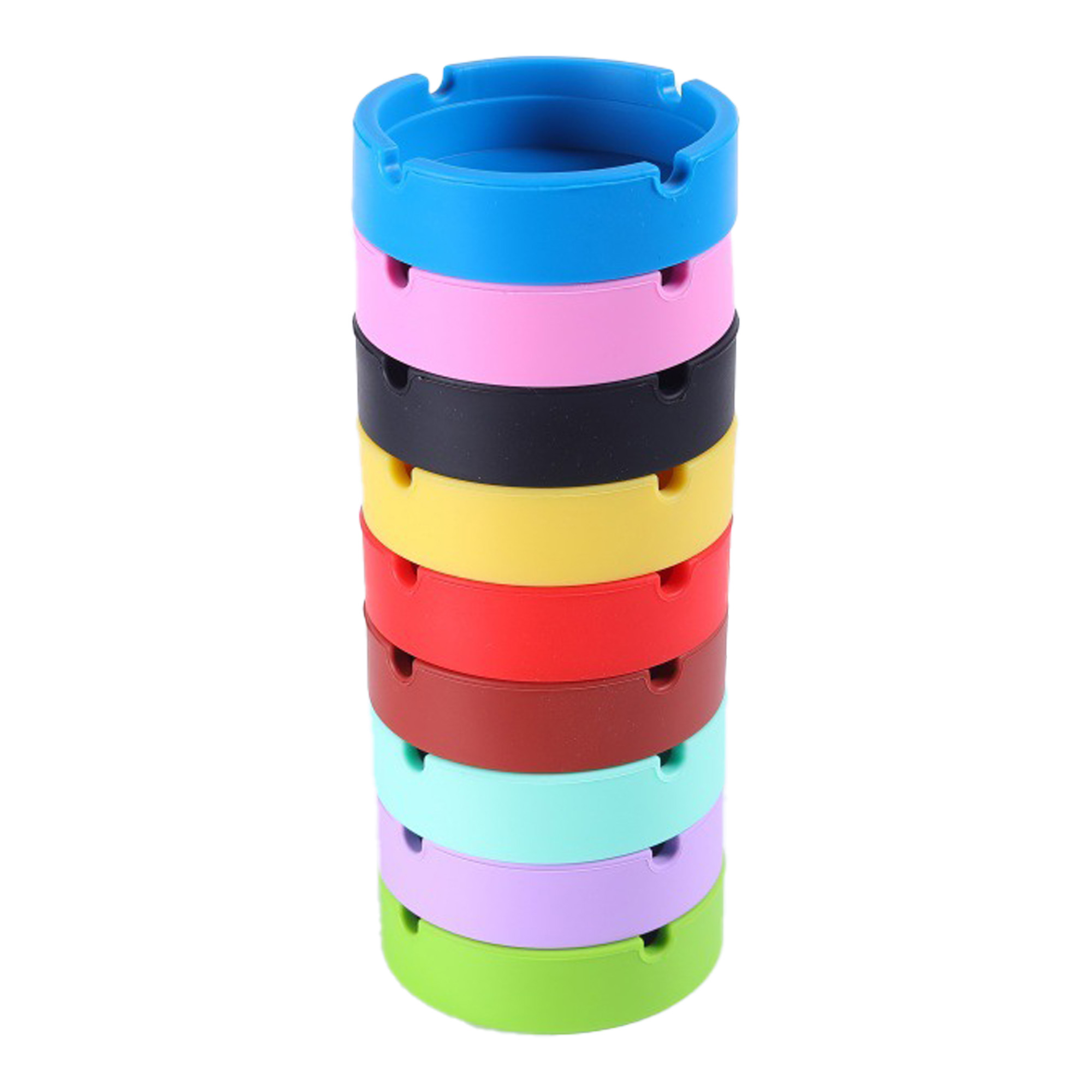 Circular Silicone Ashtray 1