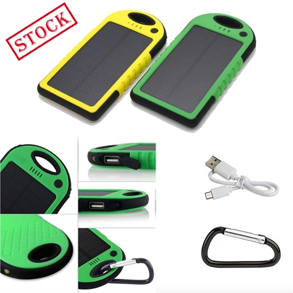Solar Outdoor Waterproof  Mobile Power 5000mAh- STOCK! 5
