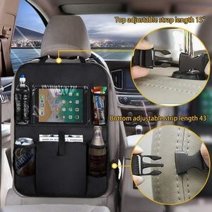 Backseat Car Organizer With Tablet Holder For Kids 4