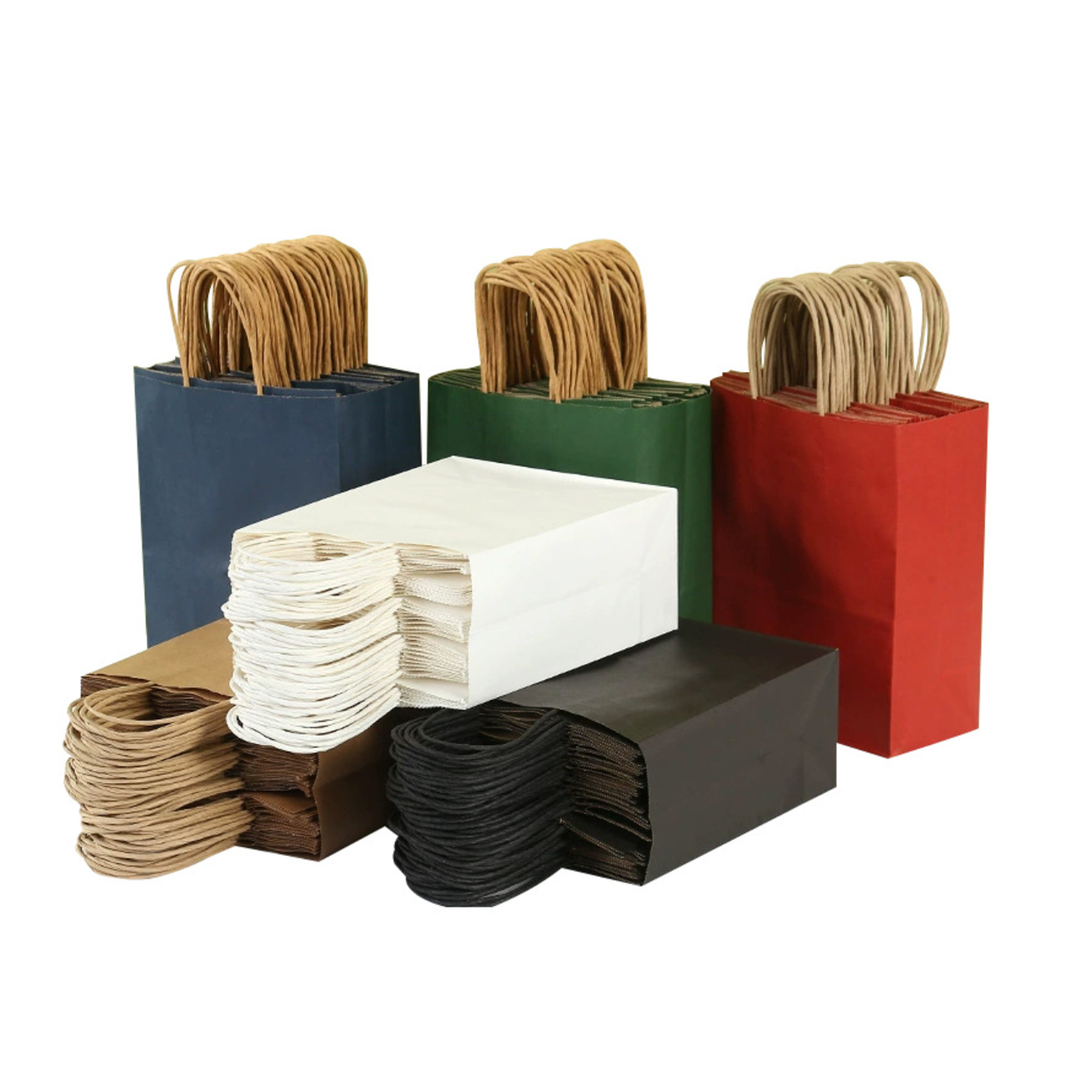 Recyclable Kraft Paper Handbag 3