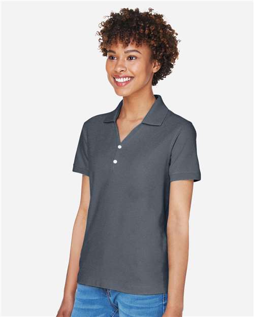 Women's Pima Piqué Polo - D100W 2