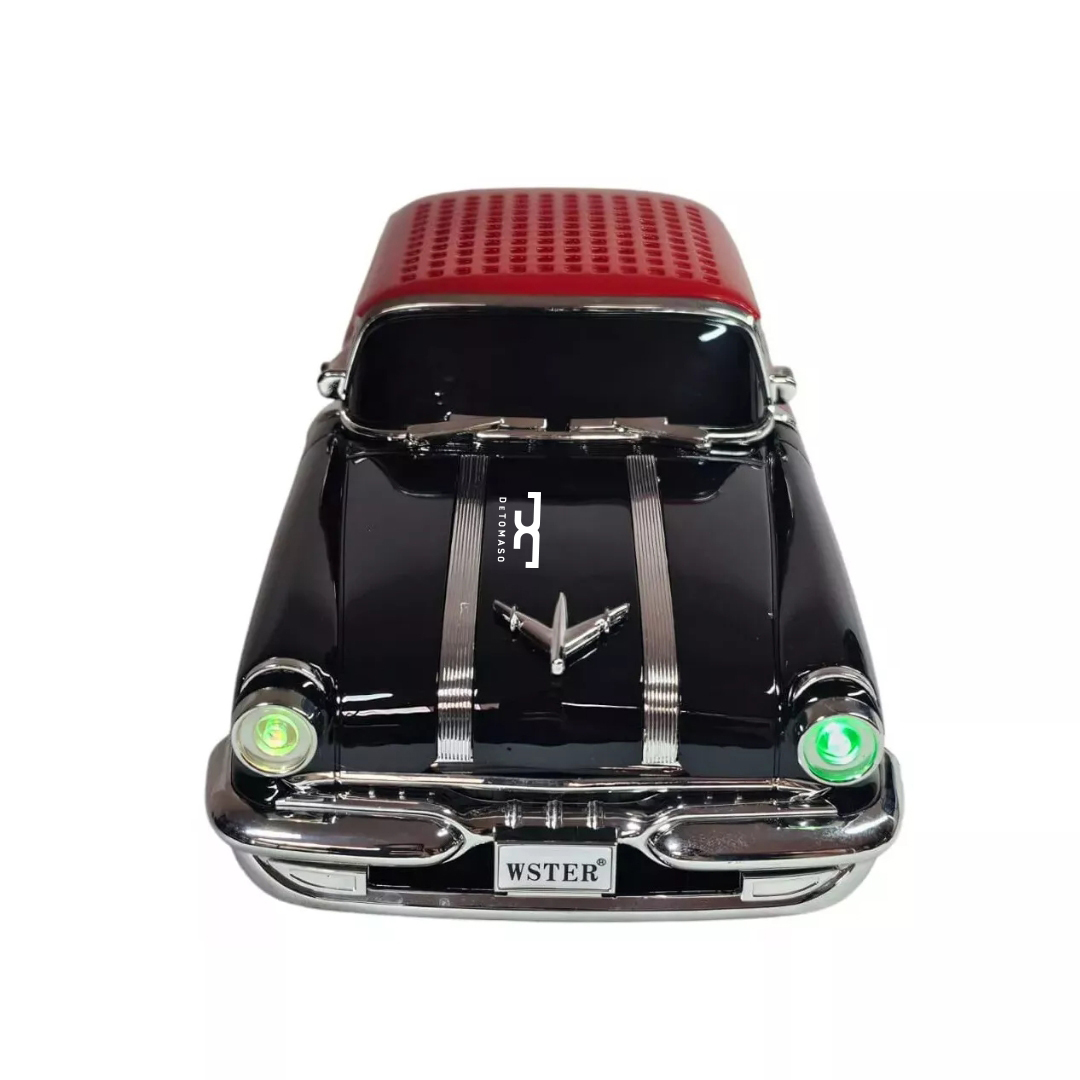 SonicWave Drive Vintage Car Bluetooth Speaker 6