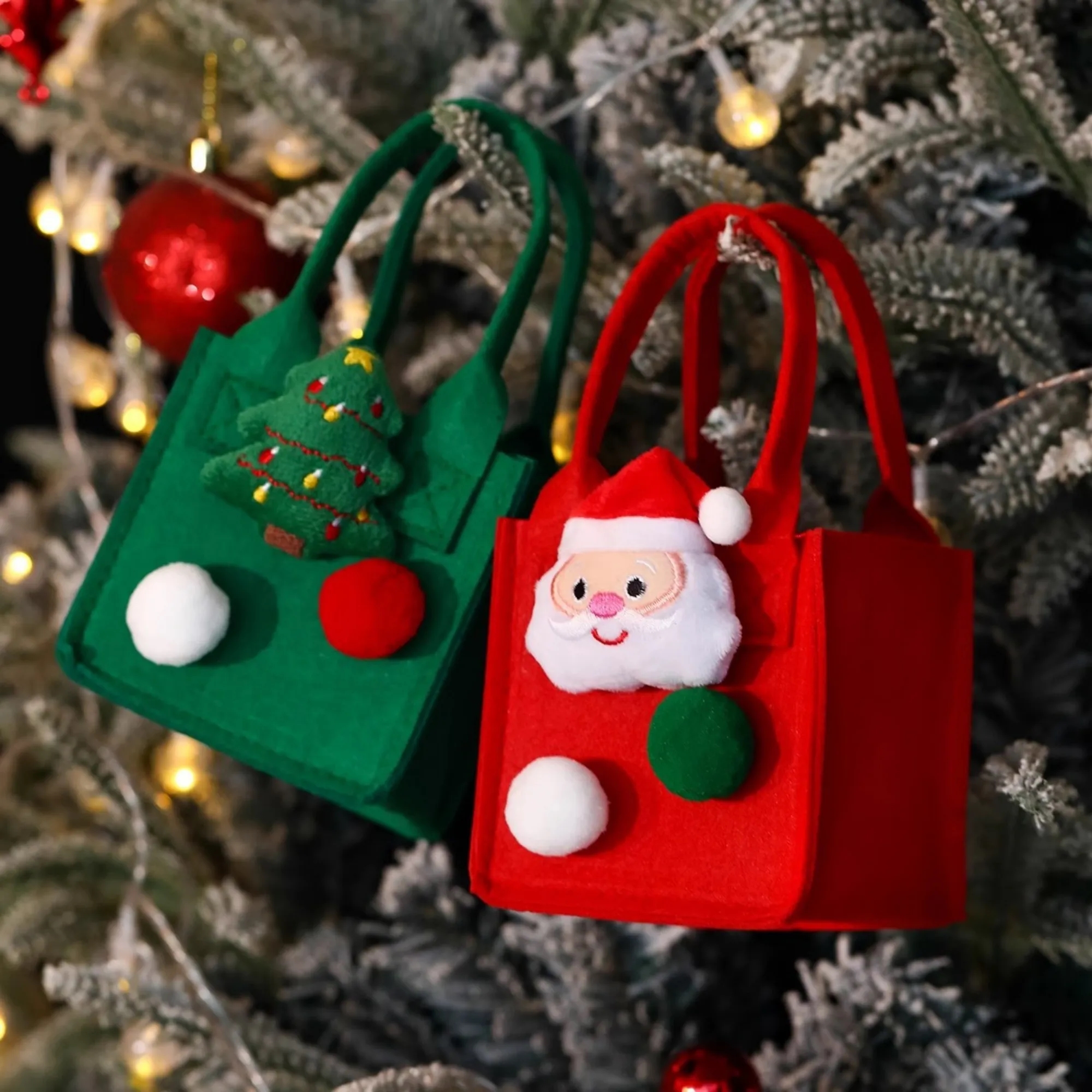 Felt Christmas Gift Handbag 5