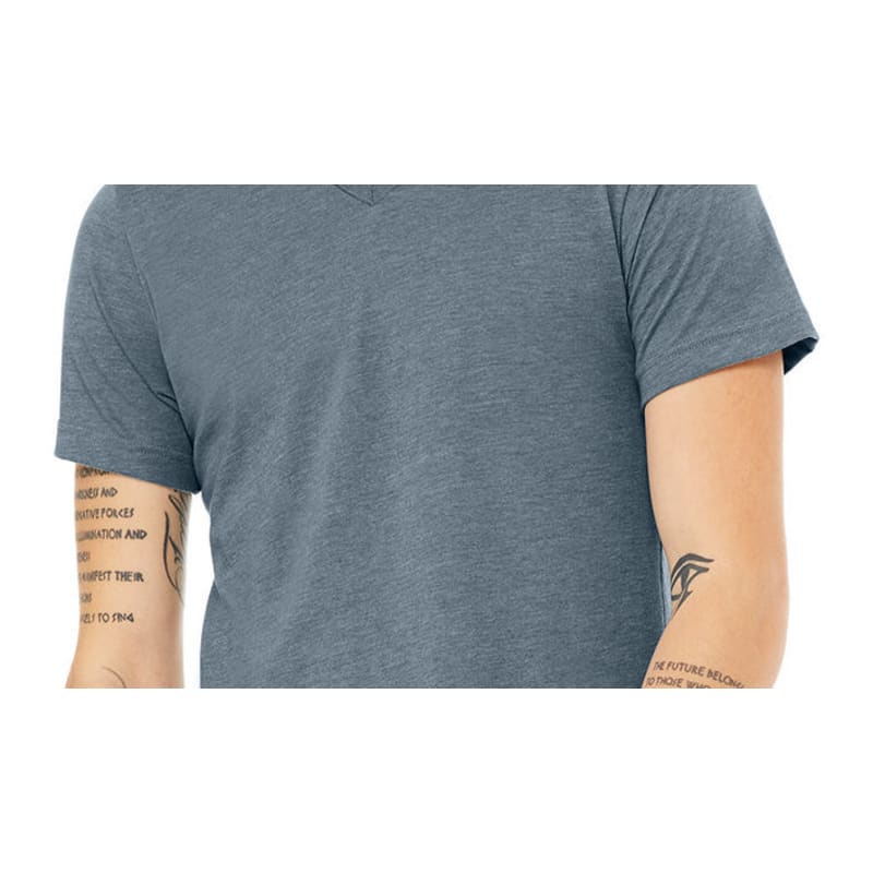 Bella + Canvas Unisex CVC Jersey V-Neck T-Shirt 23