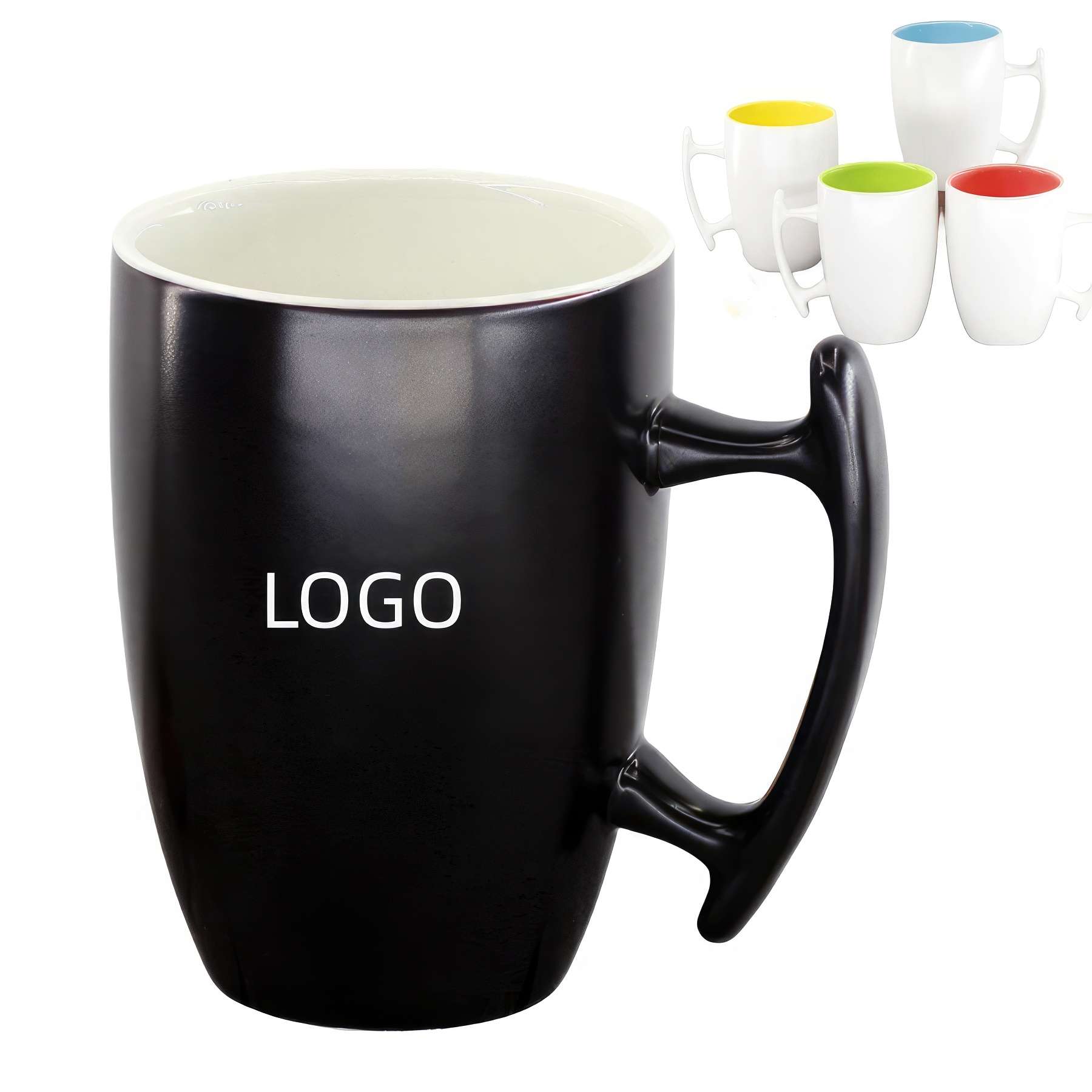 13 oz Promo Wooden Handle Printed Coffee Mug 2