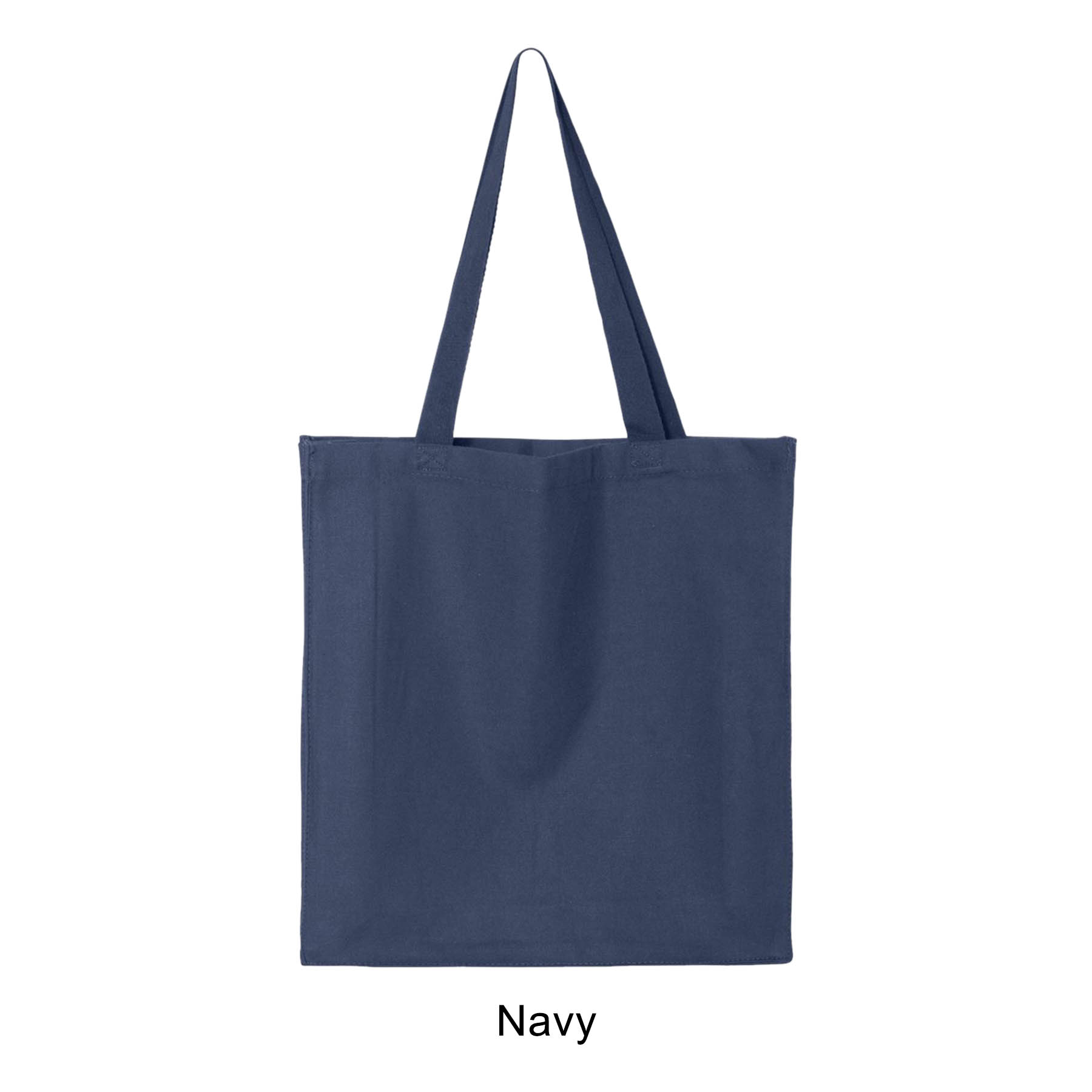 12 oz. Heavy Cotton Gusset Shopping Tote Bag_R111BT 11