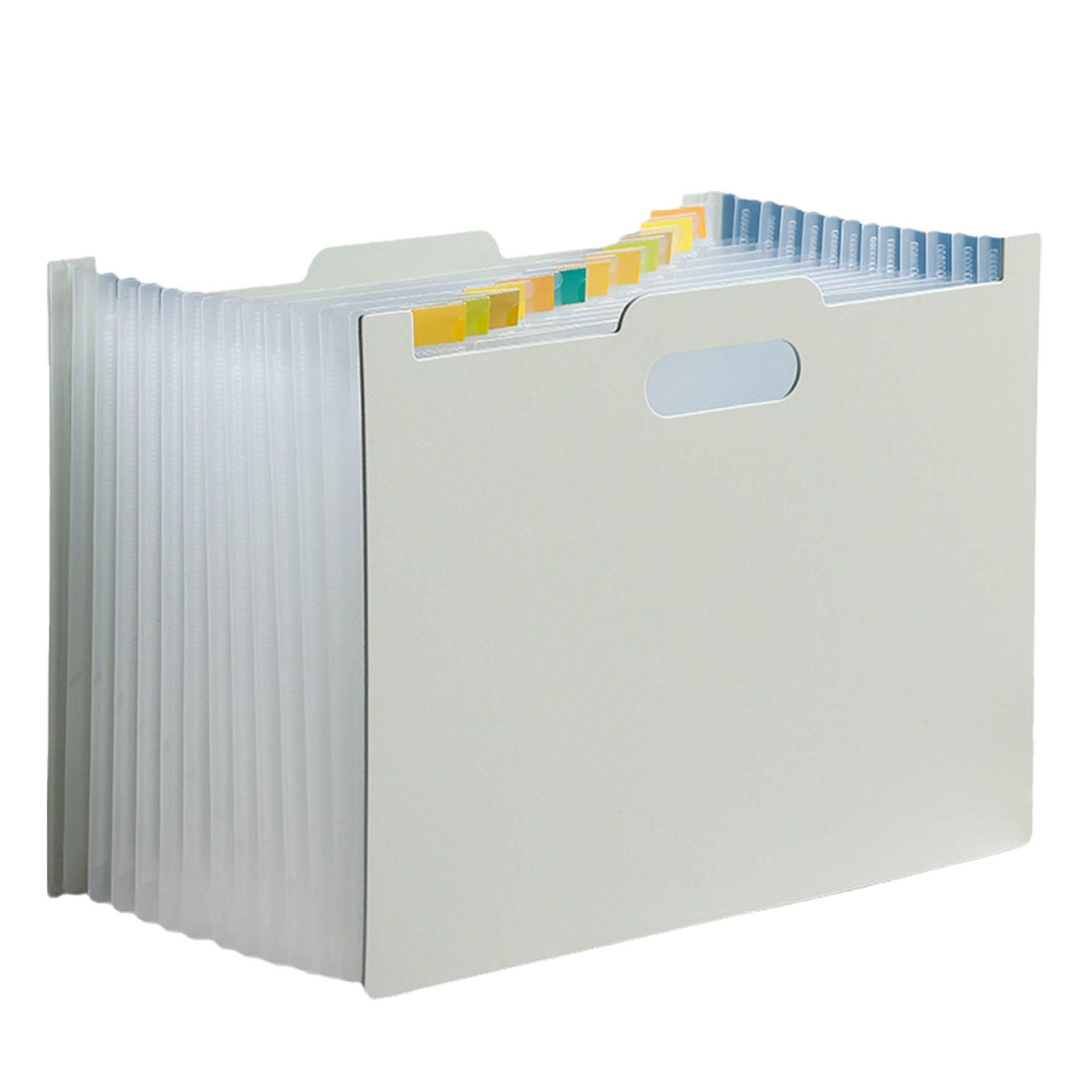 Large Capacity A4 Expandable Accordion File Folder W/ Handle 6