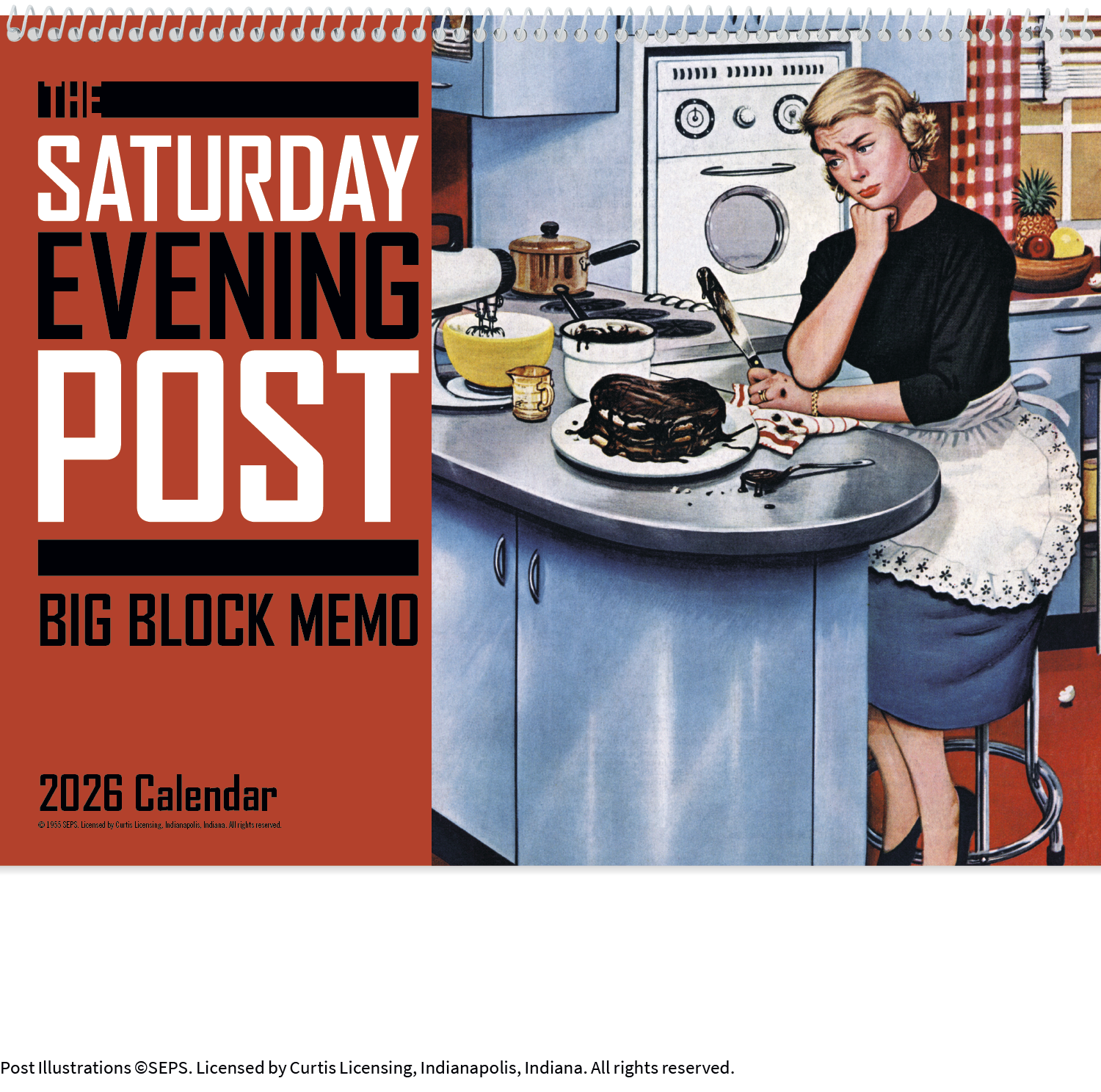 Triumph® Calendars Big Block Memo 28