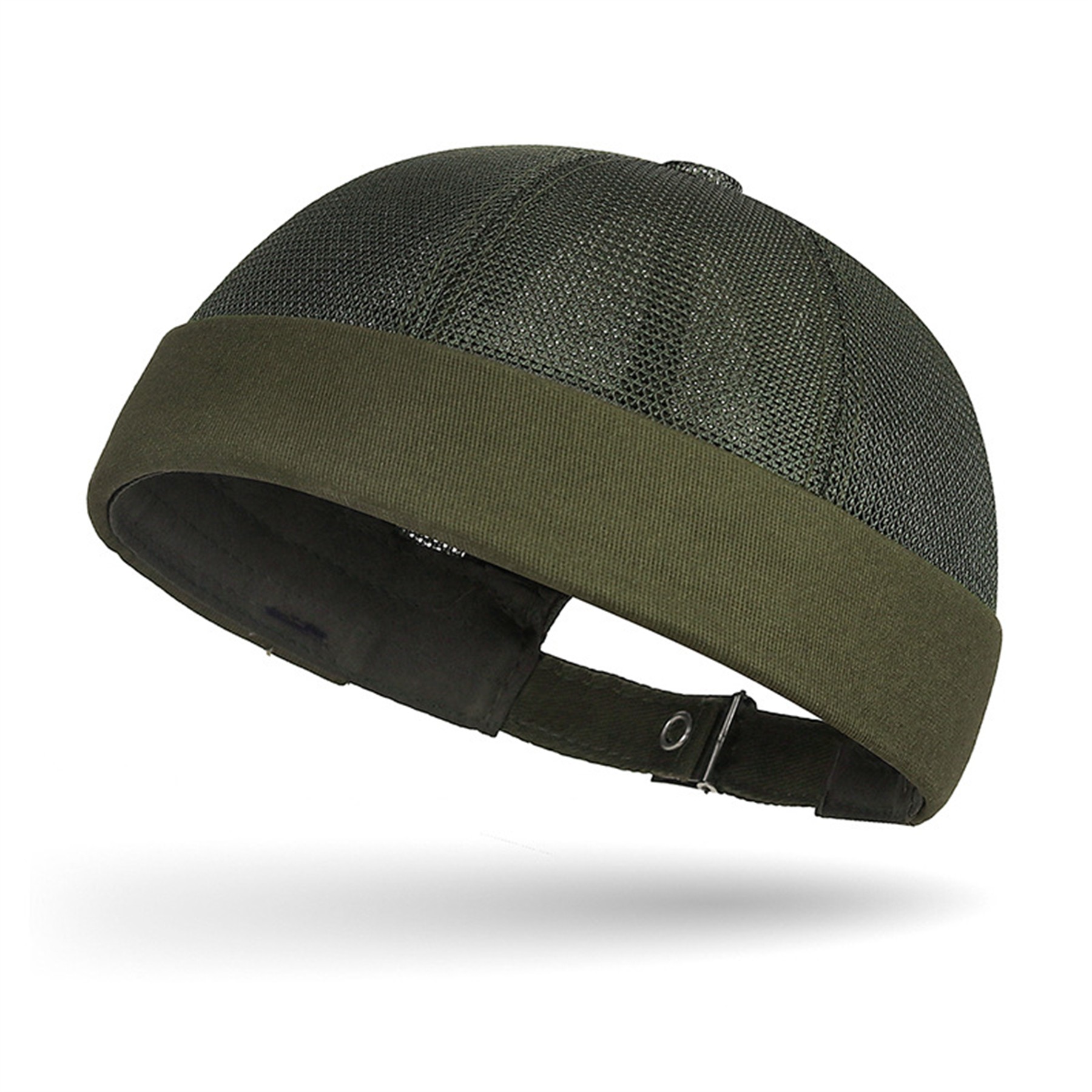 Summer Mesh Brimless Docker Cap 9