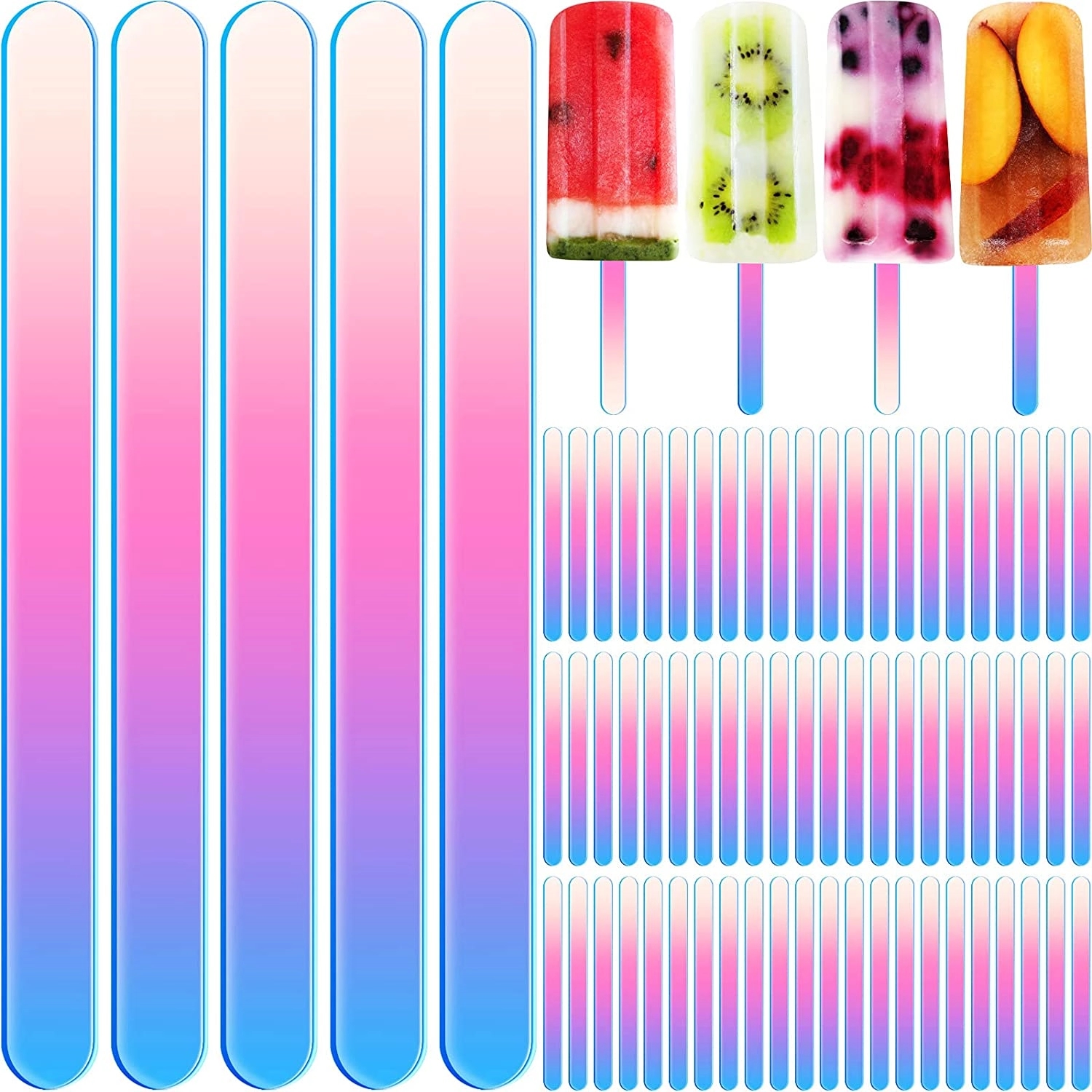 Acrylic Ice Cream/cake Popsicle Sticks decoration 3