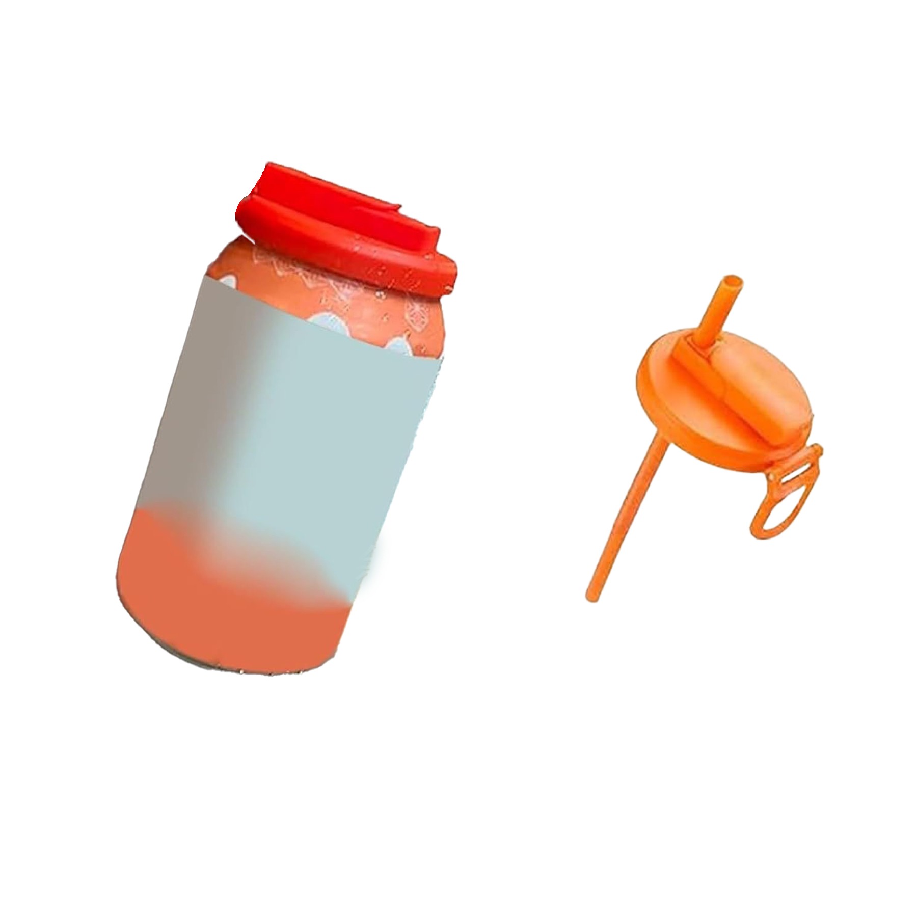 4-pack 4 Color Soda Can Lids, custom koozie with logo imprint 5