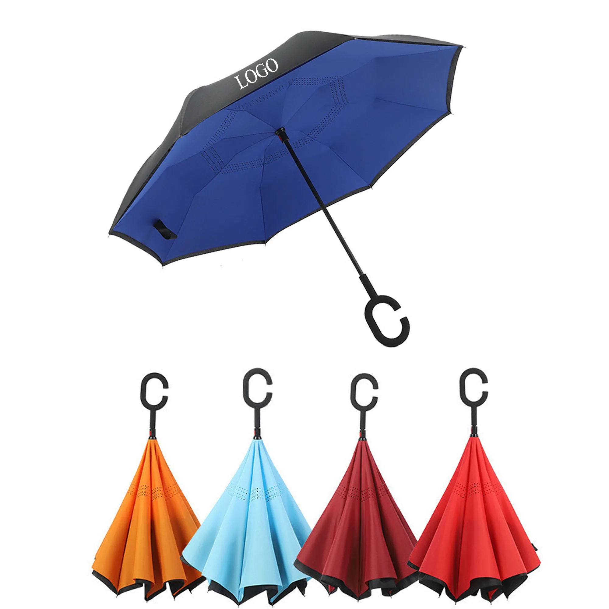 C Handle Reverse Umbrella 3