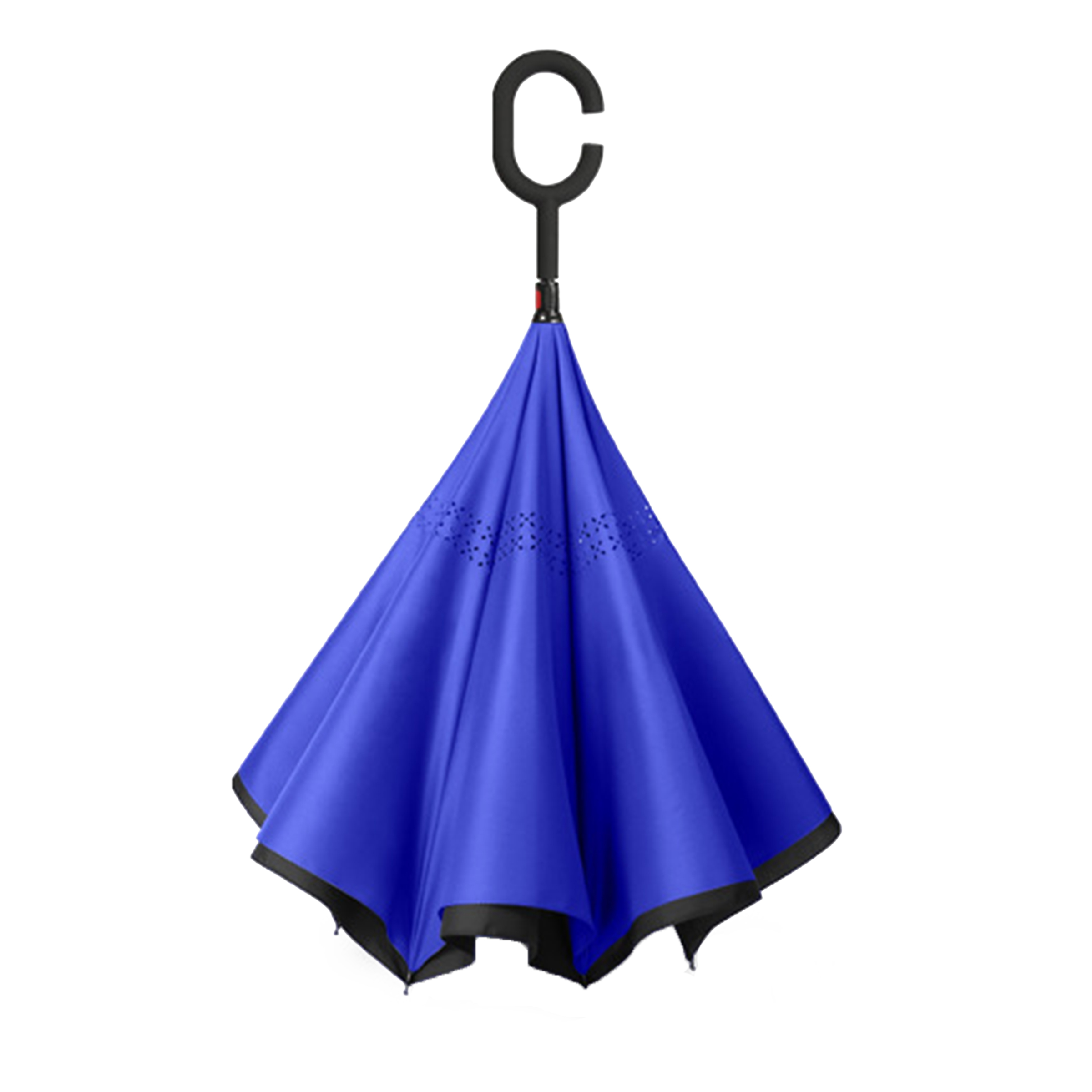 Windproof Inside-Out C-Handle Umbrella 5