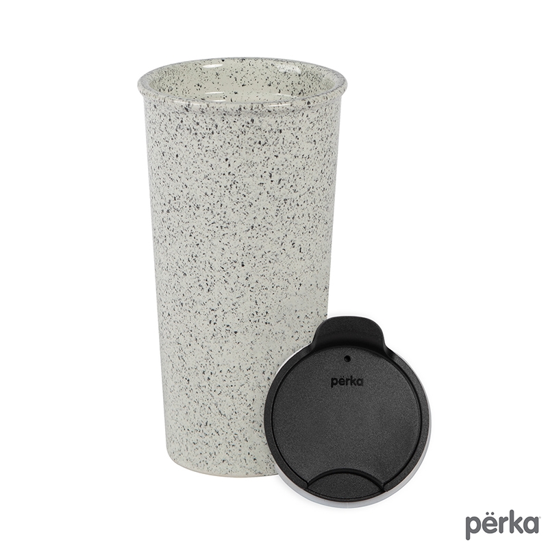 Perka® Salento 14 oz. Double Wall Ceramic Tumbler 9