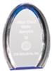7" Oval Halo Acrylic Award 2