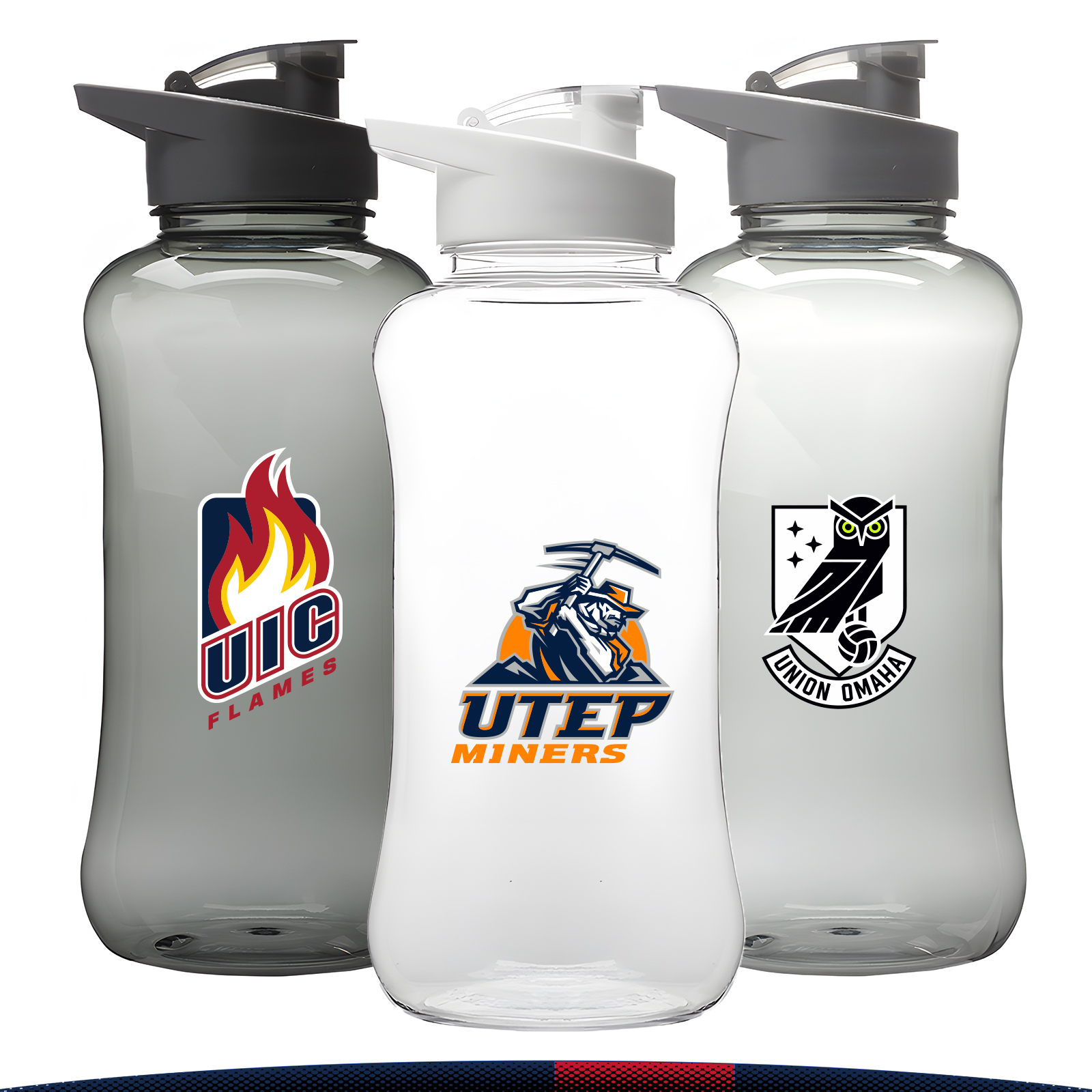 Unise Plastic Water Bottle - 60 OZ. 5