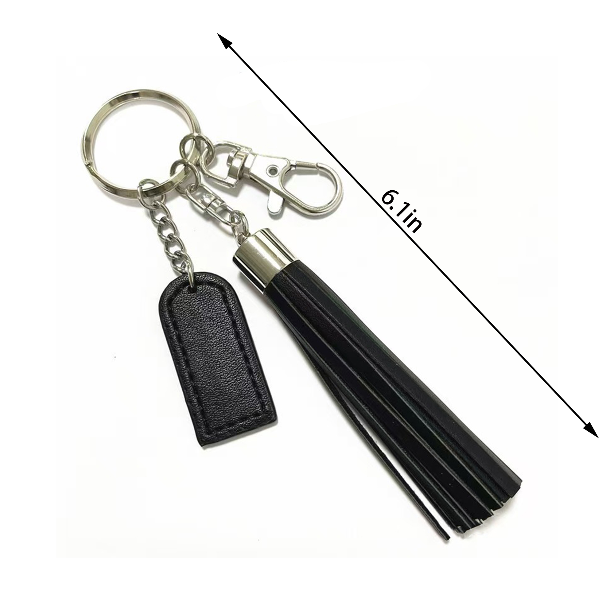 Polyurethane Customizable Tassel Keychain 3
