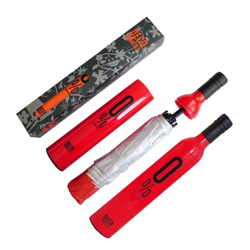 Novelty Gift Custom Bottle Umbrella 3