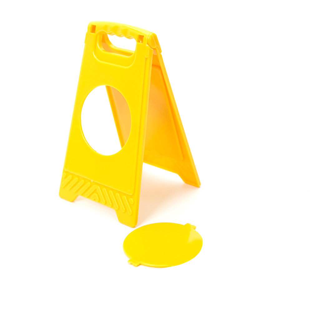 Desktop Warning Sign Plastic Mirror 4