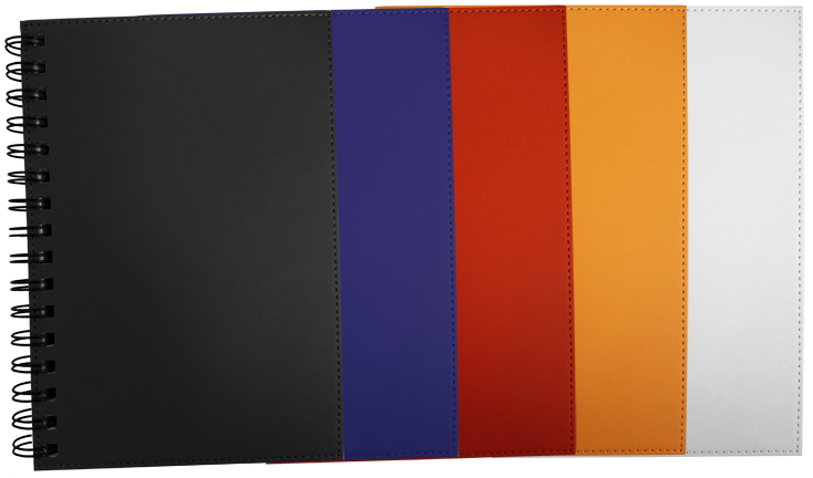 Neoskin hard cover spiral journal 30