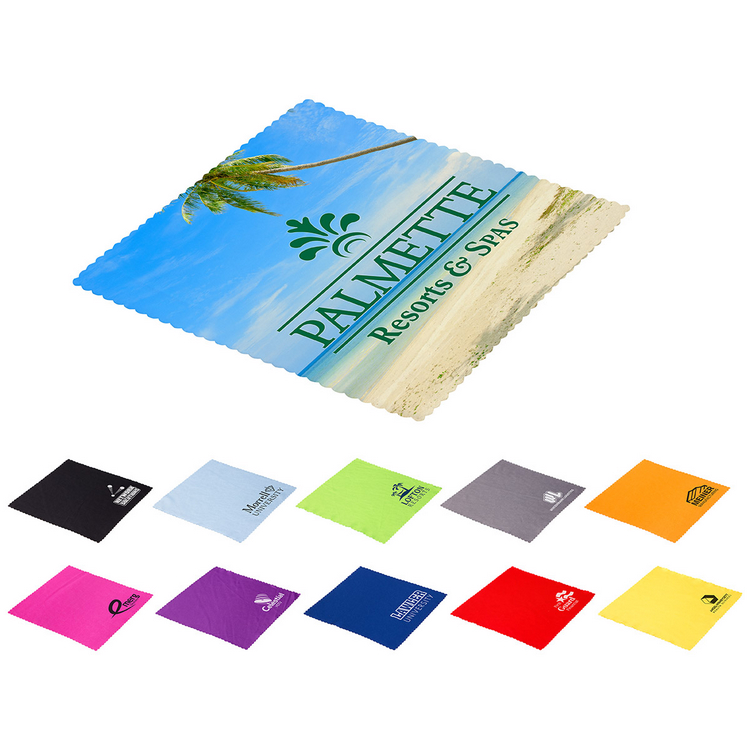 Full Color Microfiber Cleaning Cloths 3