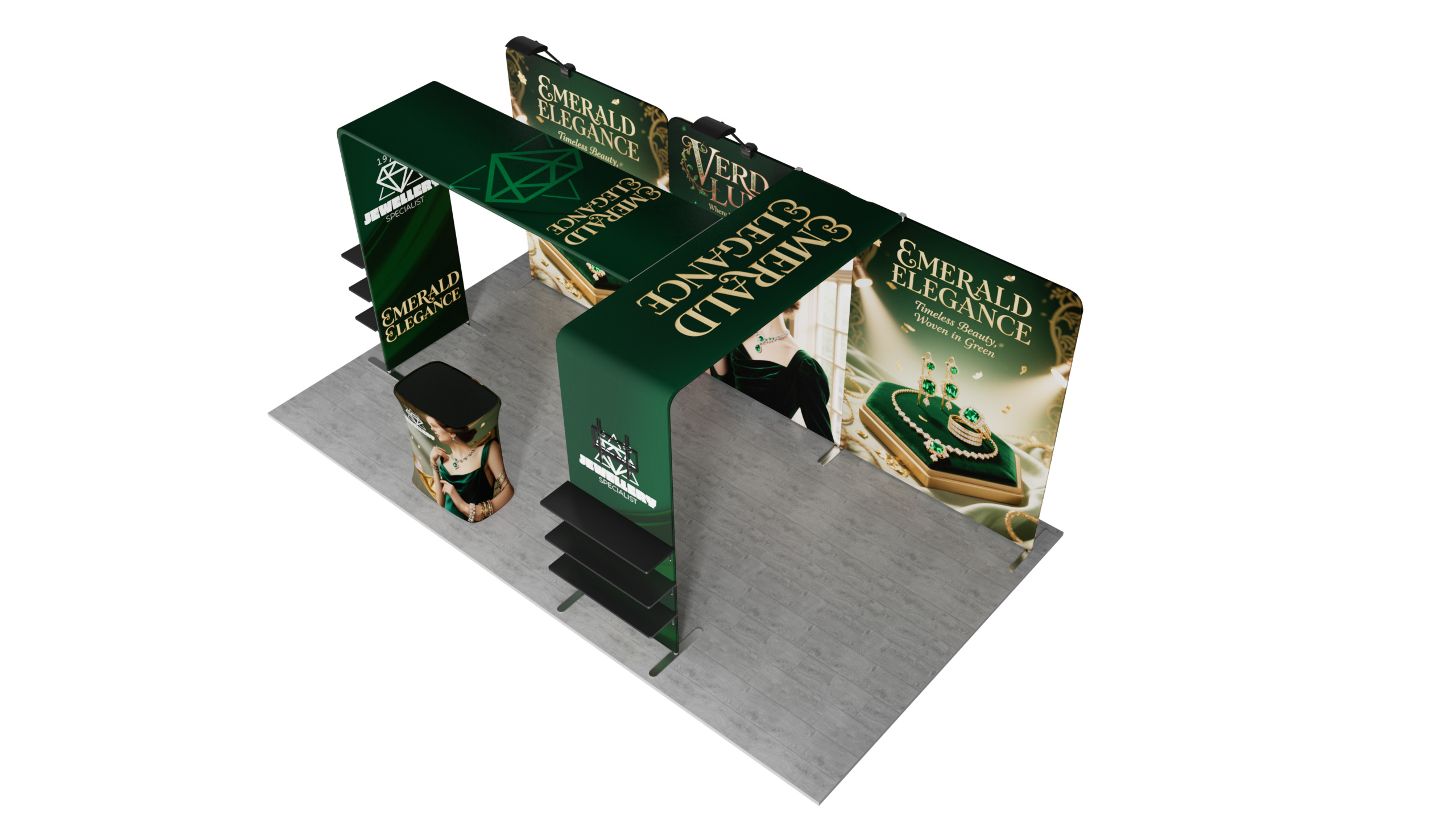 10'x20' Tradeshow Booth Kit - I Kit 3