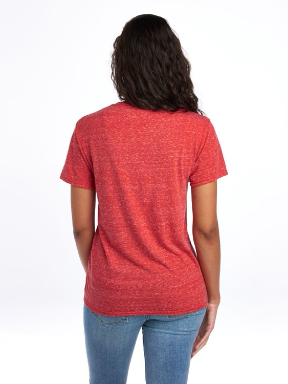 JERZEES Snow Heather Ring-Spun Unisex T-Shirt 6