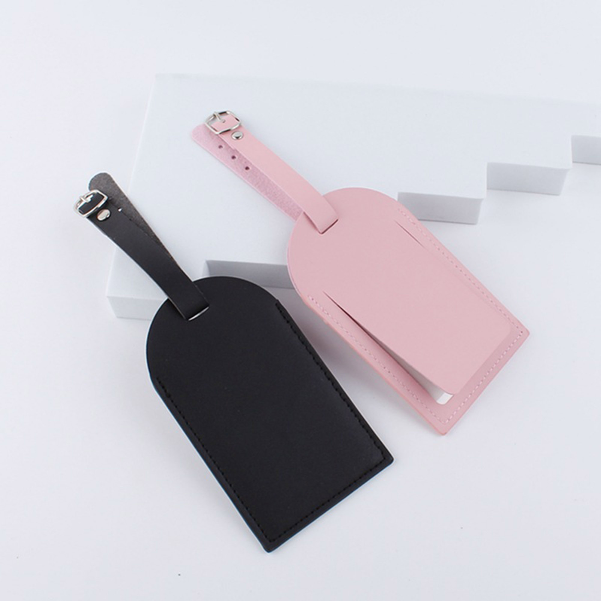 PU Leather Luggage Full Privacy Cover Tag 9