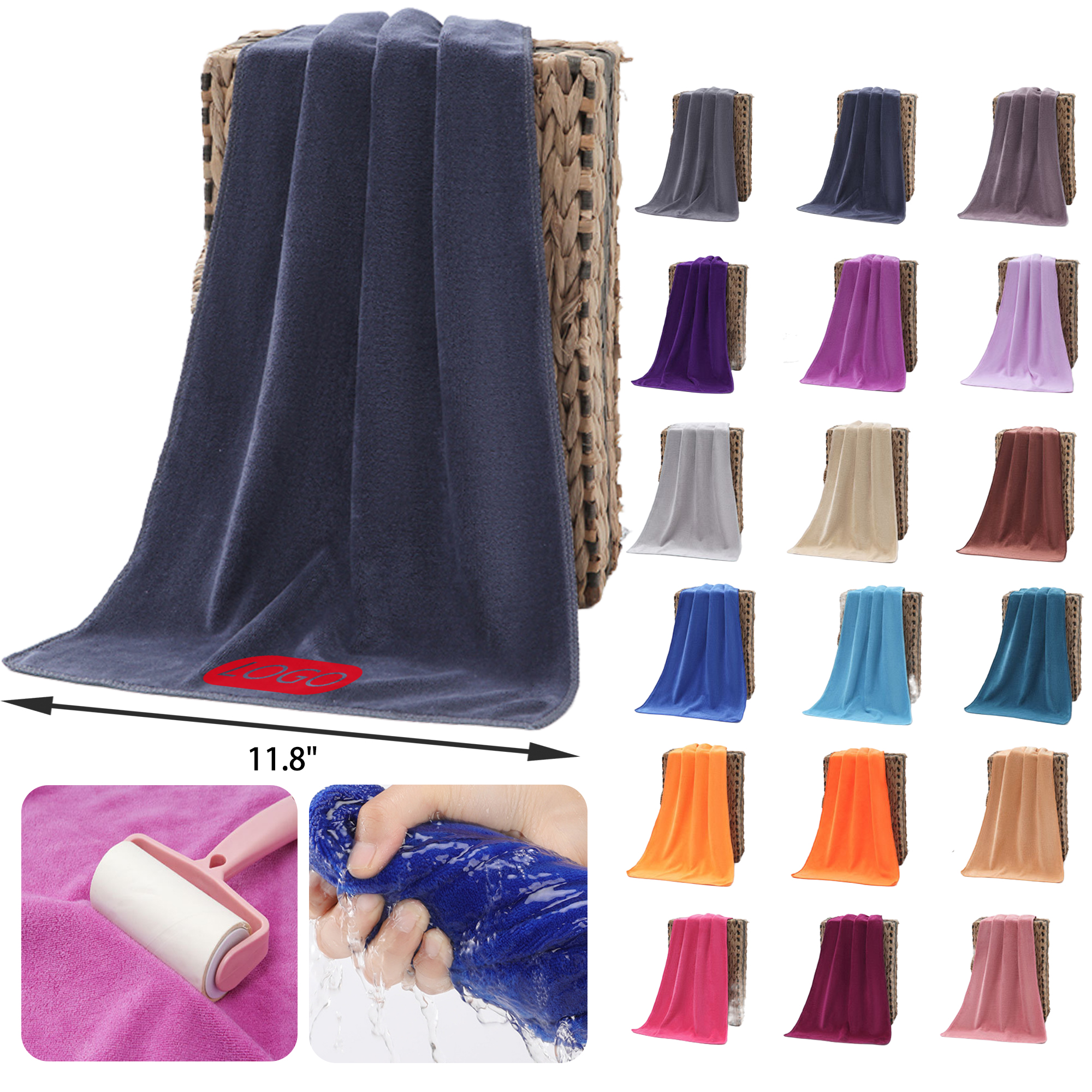 MOQ 50 PCS Absorbent Car Microfiber Cleaning Towel 13