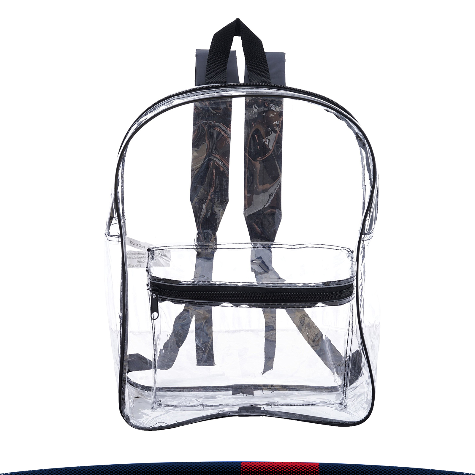 Outip Clear Backpack, custom backpack with logo imprint 6