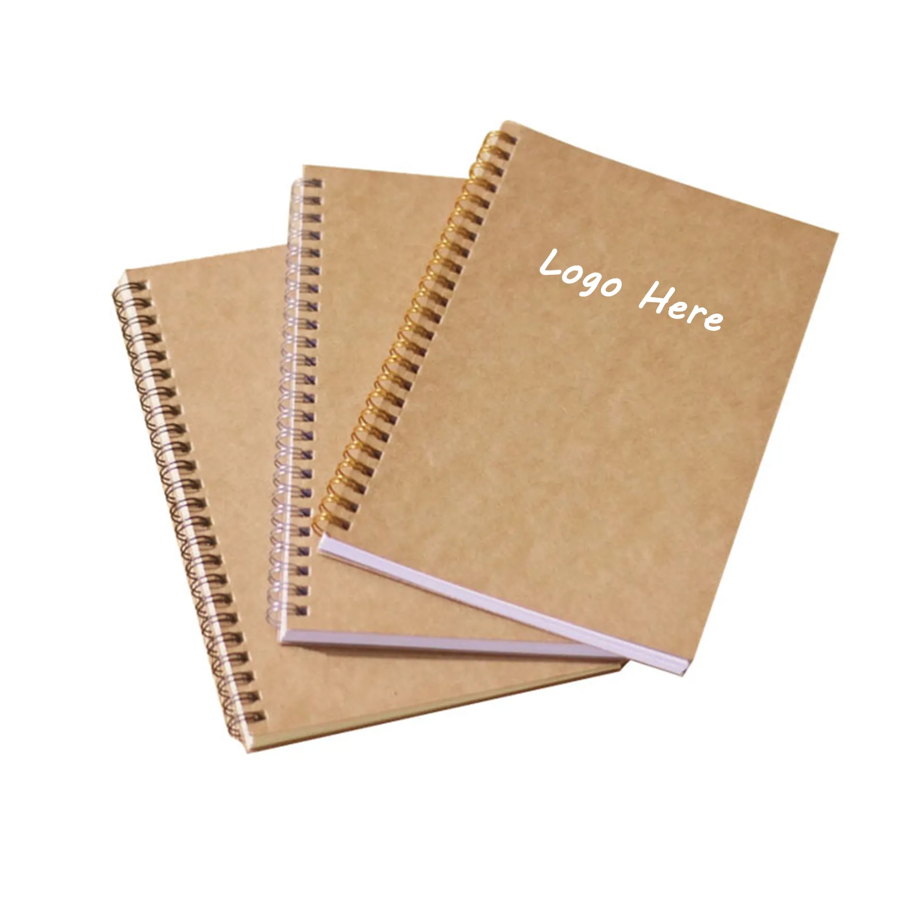 Soft Yellow Cover Spiral Notebook 3